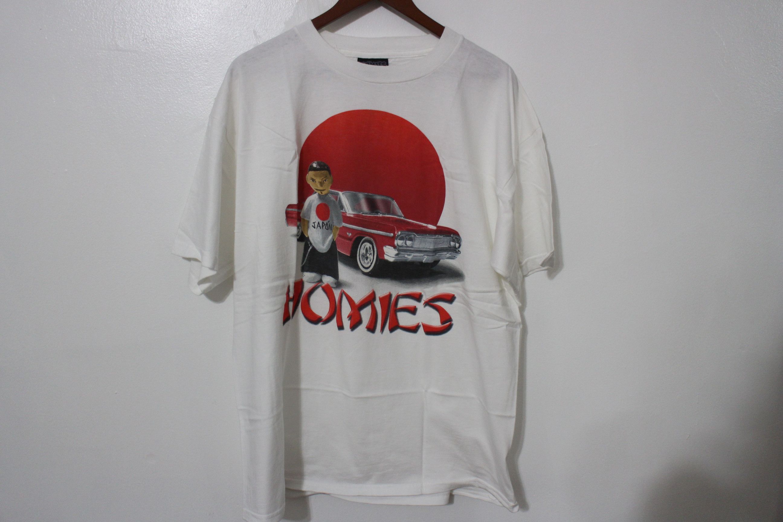 Image of Homies T-Shirt Deadstock XL in White, Men's