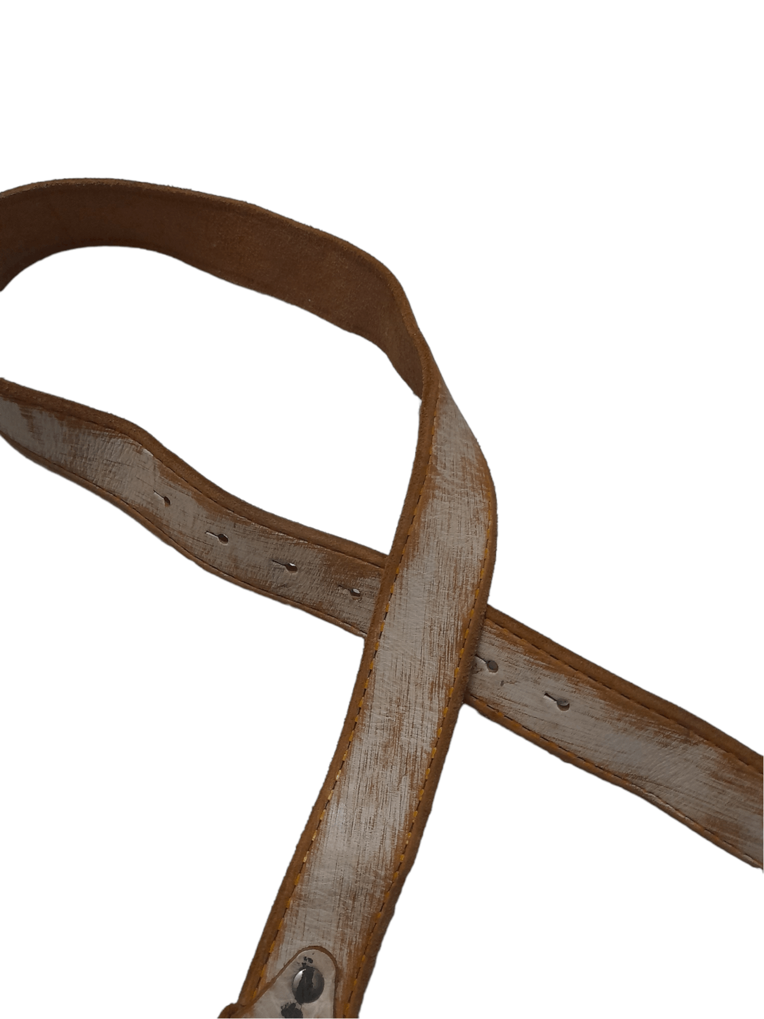 Japanese Brand × Leather Leather Tiger Buckle Belt (E438) Size ONE SIZE - 3 Thumbnail