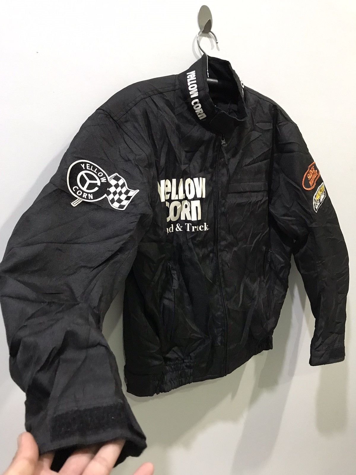 Japanese Brand YELLOW CORN Japan Racing Steady Ride Fast Jacket Size US L / EU 52-54 / 3 - 11 Thumbnail