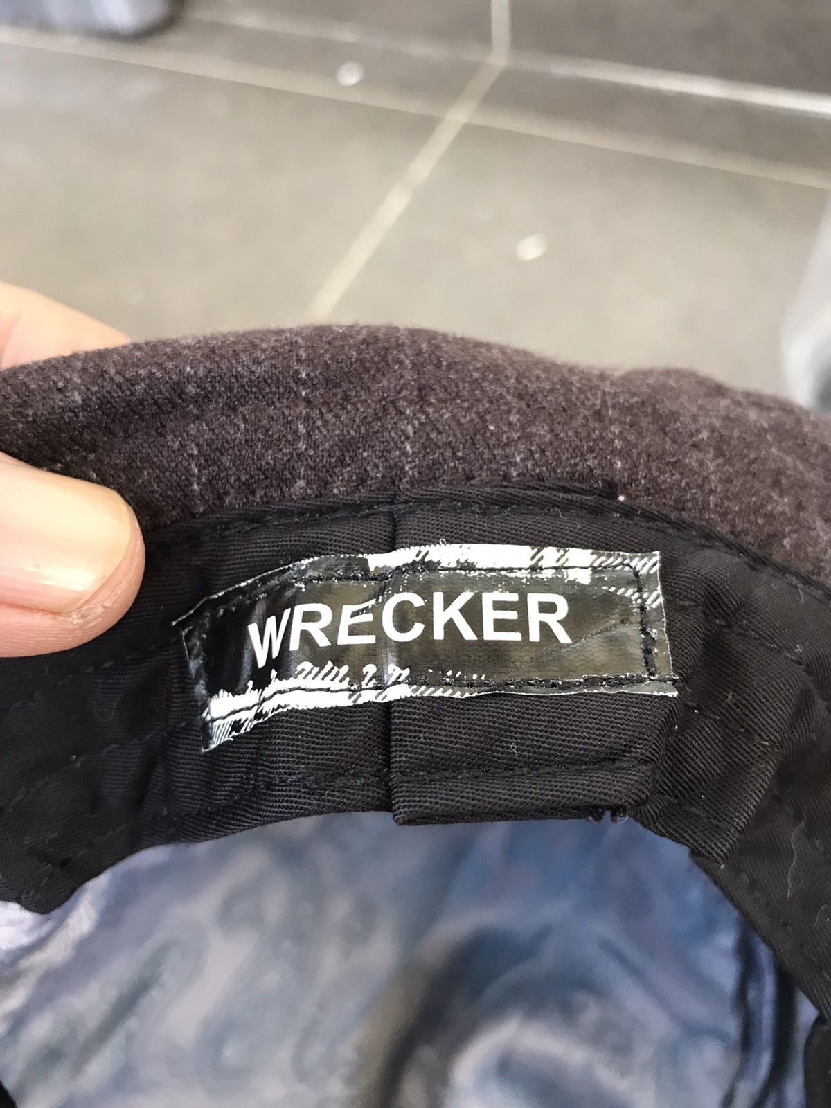Designer × Japanese Brand WRECKER Streetwear Designer Rare Hat Size ONE SIZE - 6 Thumbnail