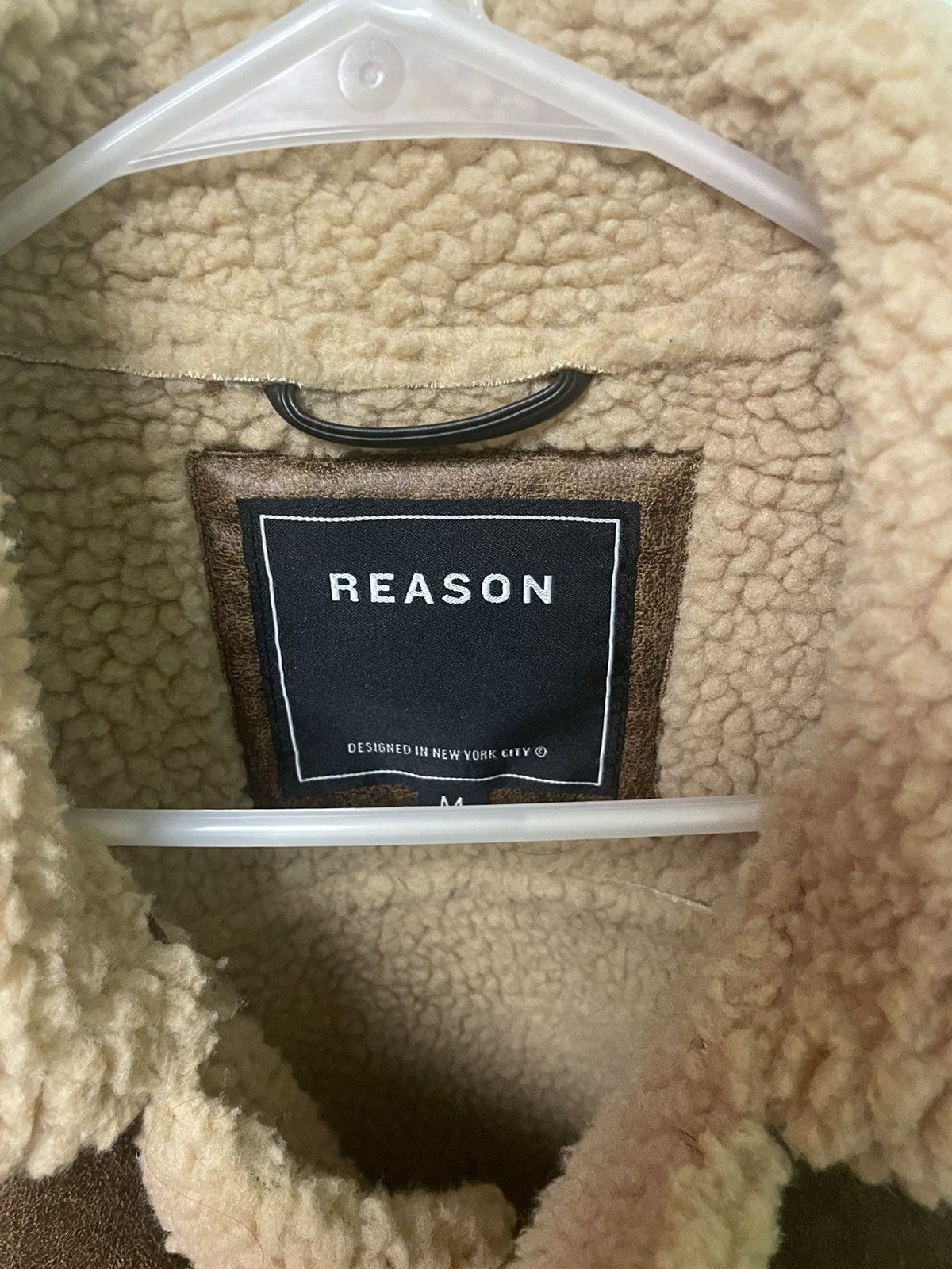 Reason Reason Sherpa lined biker jacket Size US M / EU 48-50 / 2 - 3 Thumbnail