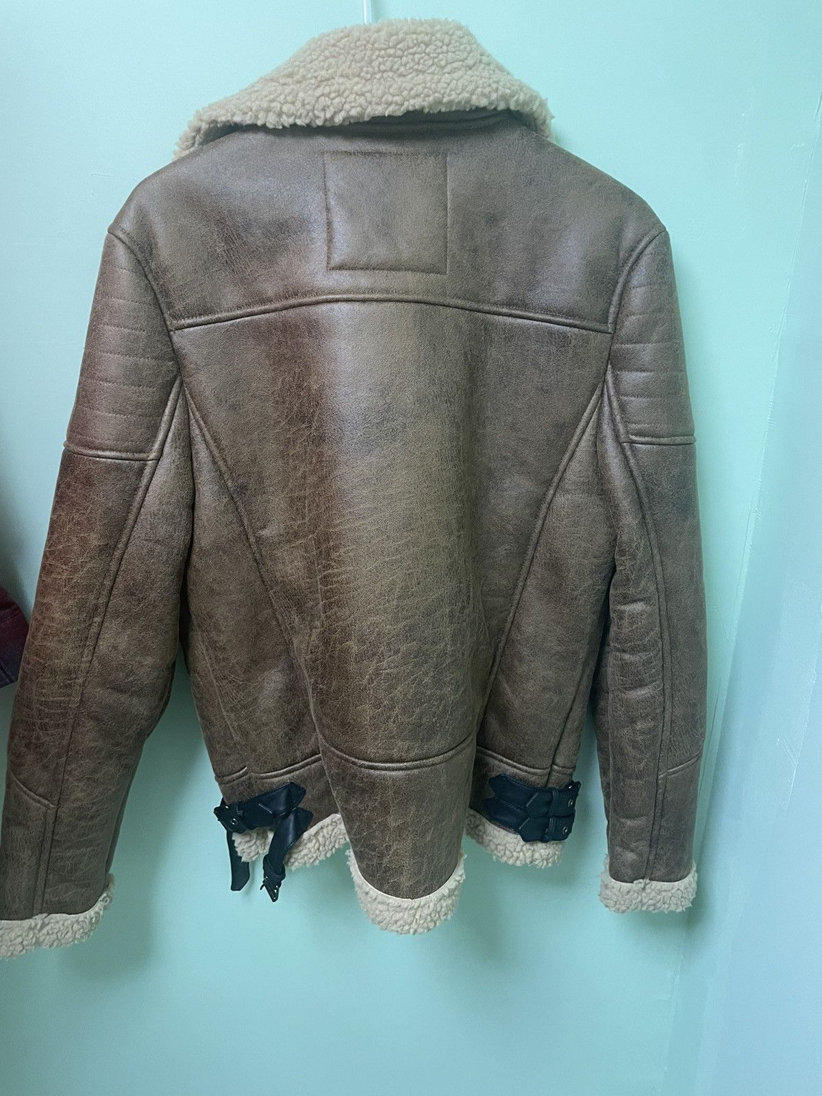 Reason Reason Sherpa lined biker jacket Size US M / EU 48-50 / 2 - 2 Thumbnail