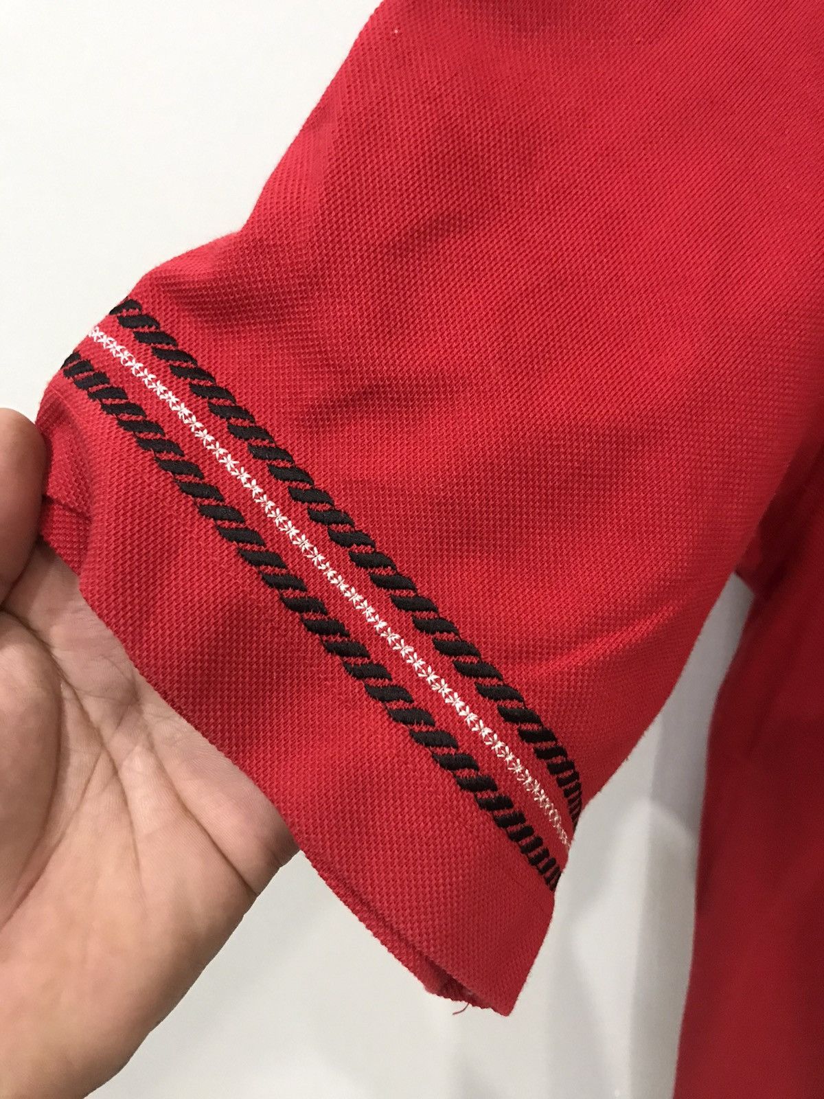 Designer × Japanese Brand × Kenzo KENZO Japanese Designer Red Polo Shirt Size US XL / EU 56 / 4 - 8 Thumbnail
