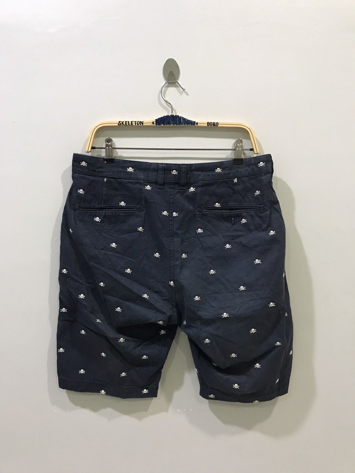 Beams Plus BEAMS Japan Full Skull Embroidery Short Pant Size US 34 / EU 50 - 6 Thumbnail