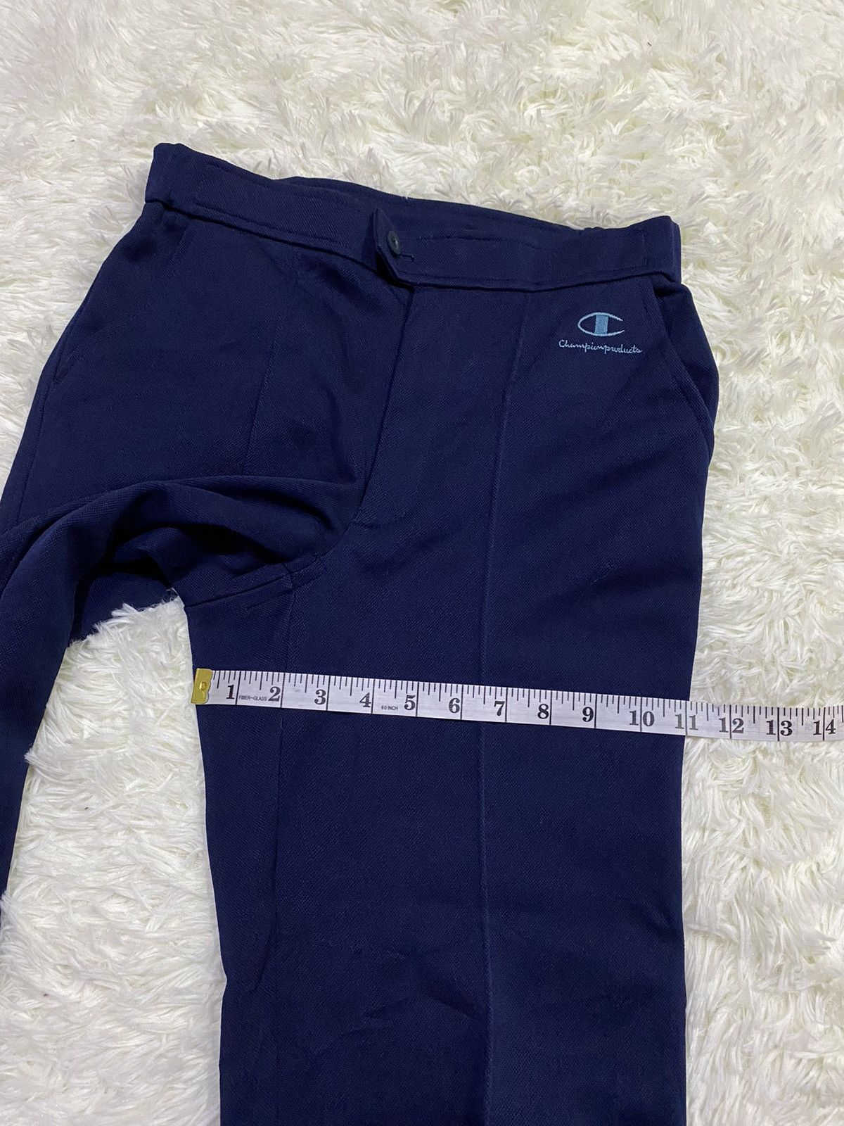 Champion × Vintage Vintage Flared Champion Poly Cotton Pants Made in Japan Size US 29 - 18 Thumbnail