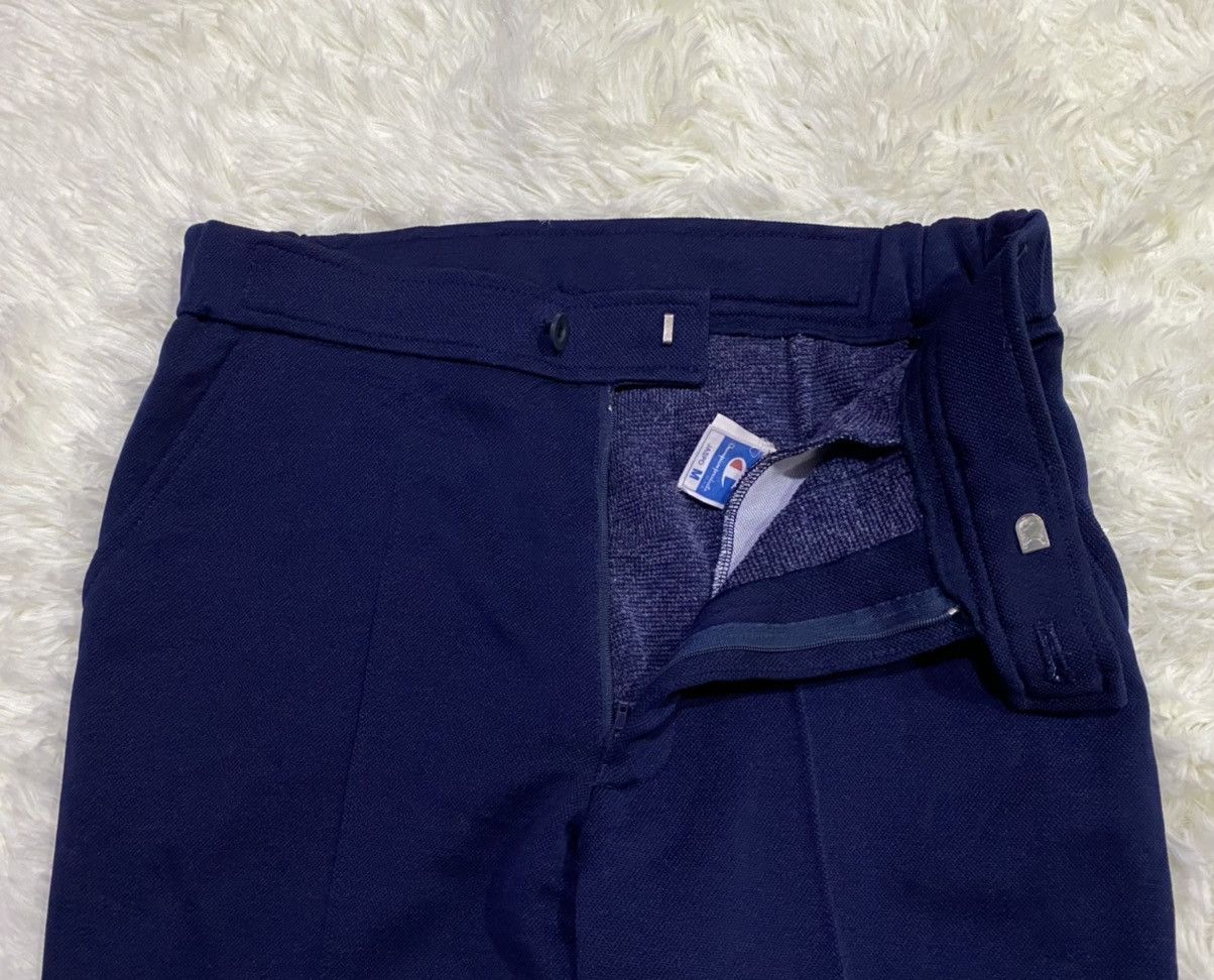 Champion × Vintage Vintage Flared Champion Poly Cotton Pants Made in Japan Size US 29 - 12 Thumbnail