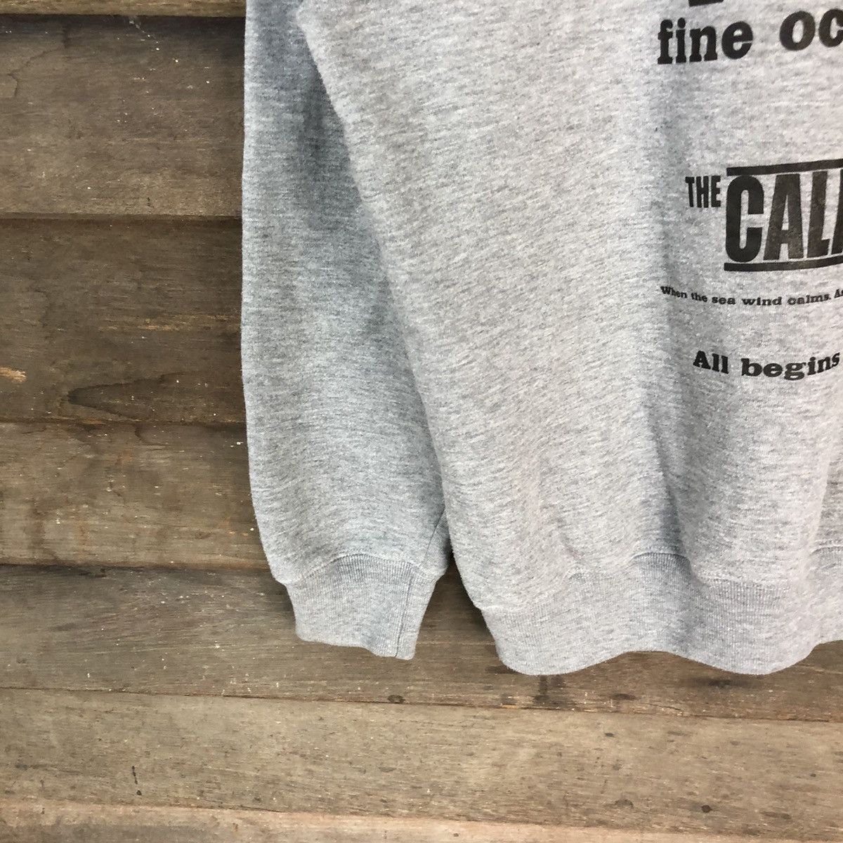 Japanese Brand City Guy Number 73 Grey Sweatshirt #5140 Size US L / EU 52-54 / 3 - 4 Thumbnail