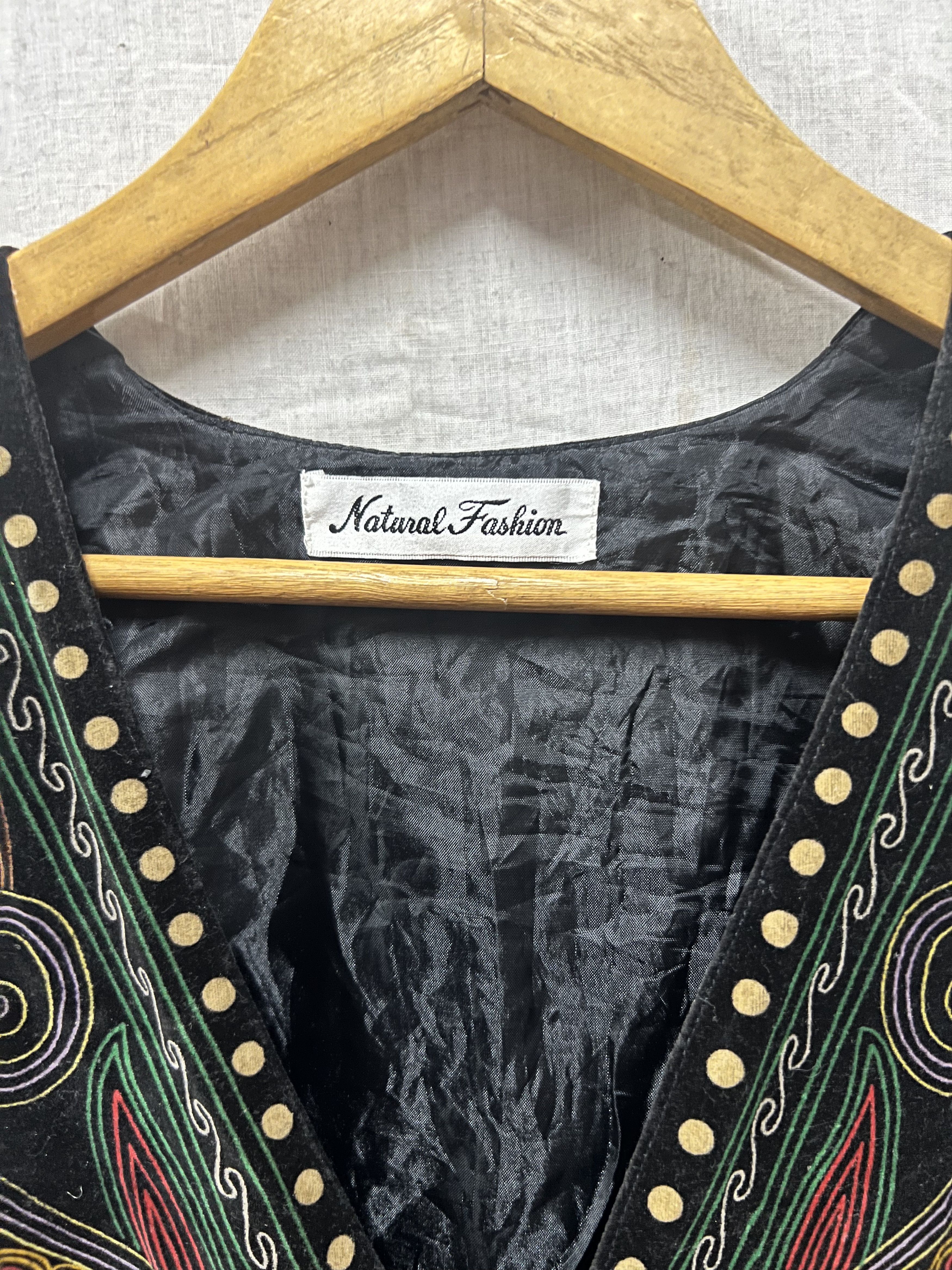 Japanese Brand × Vintage No words only RaRe Art design Vest Size 38L - 7 Thumbnail