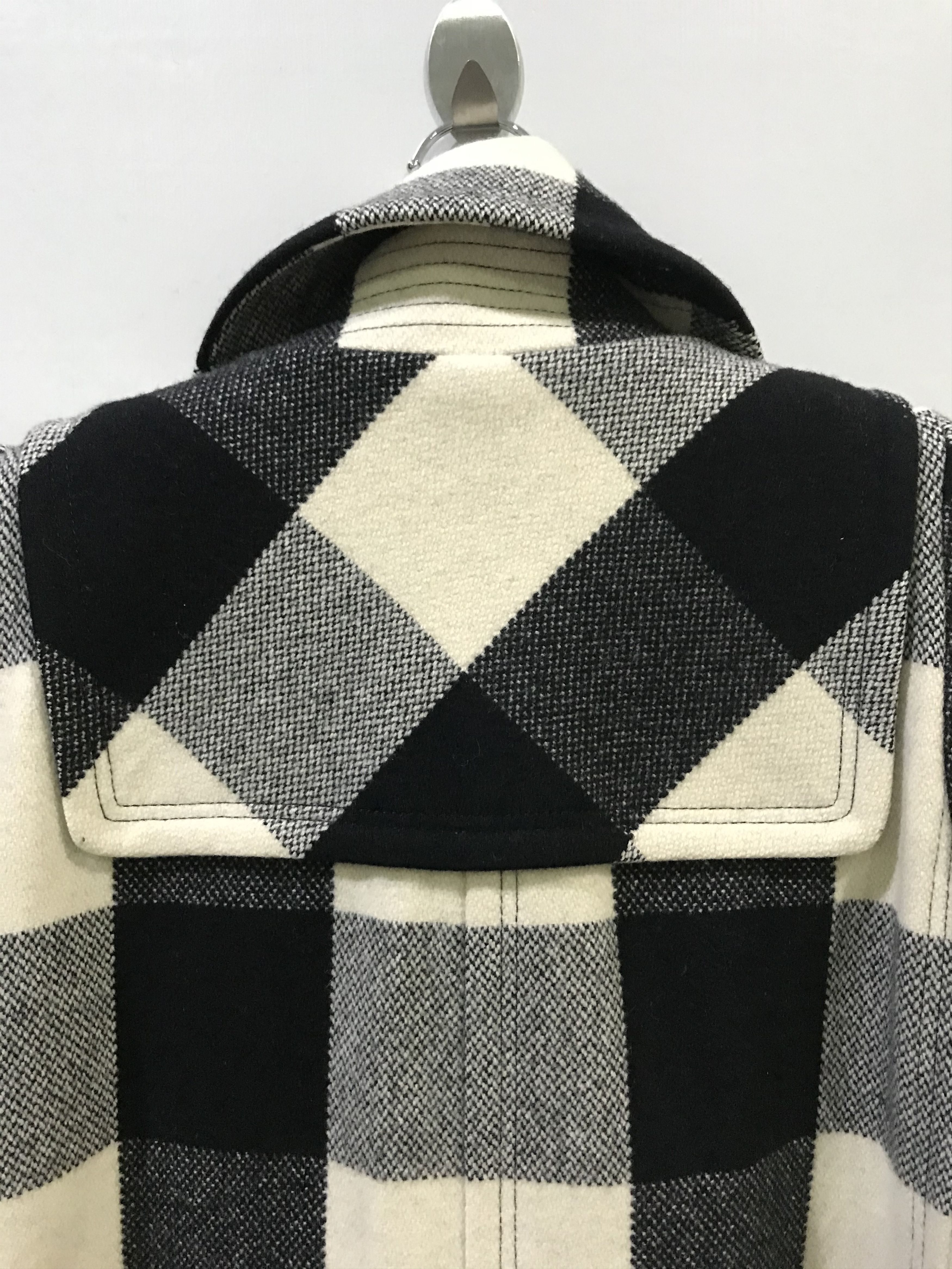 Burberry 2-OC4- WOMEN! BURBERRY BLUE LABEL Plaid Peacot Size XS / US 0-2 / IT 36-38 - 15 Thumbnail