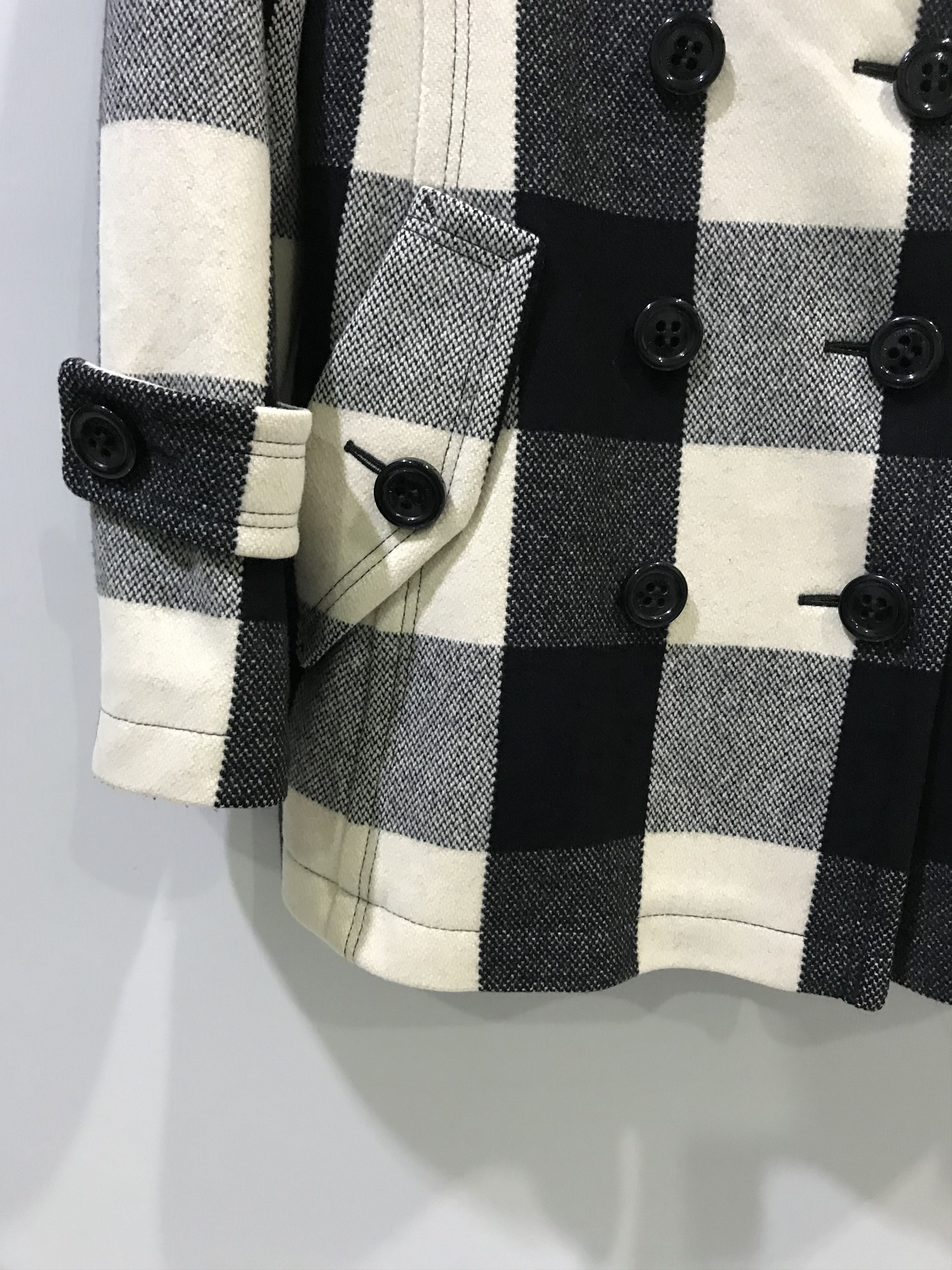 Burberry 2-OC4- WOMEN! BURBERRY BLUE LABEL Plaid Peacot Size XS / US 0-2 / IT 36-38 - 5 Thumbnail