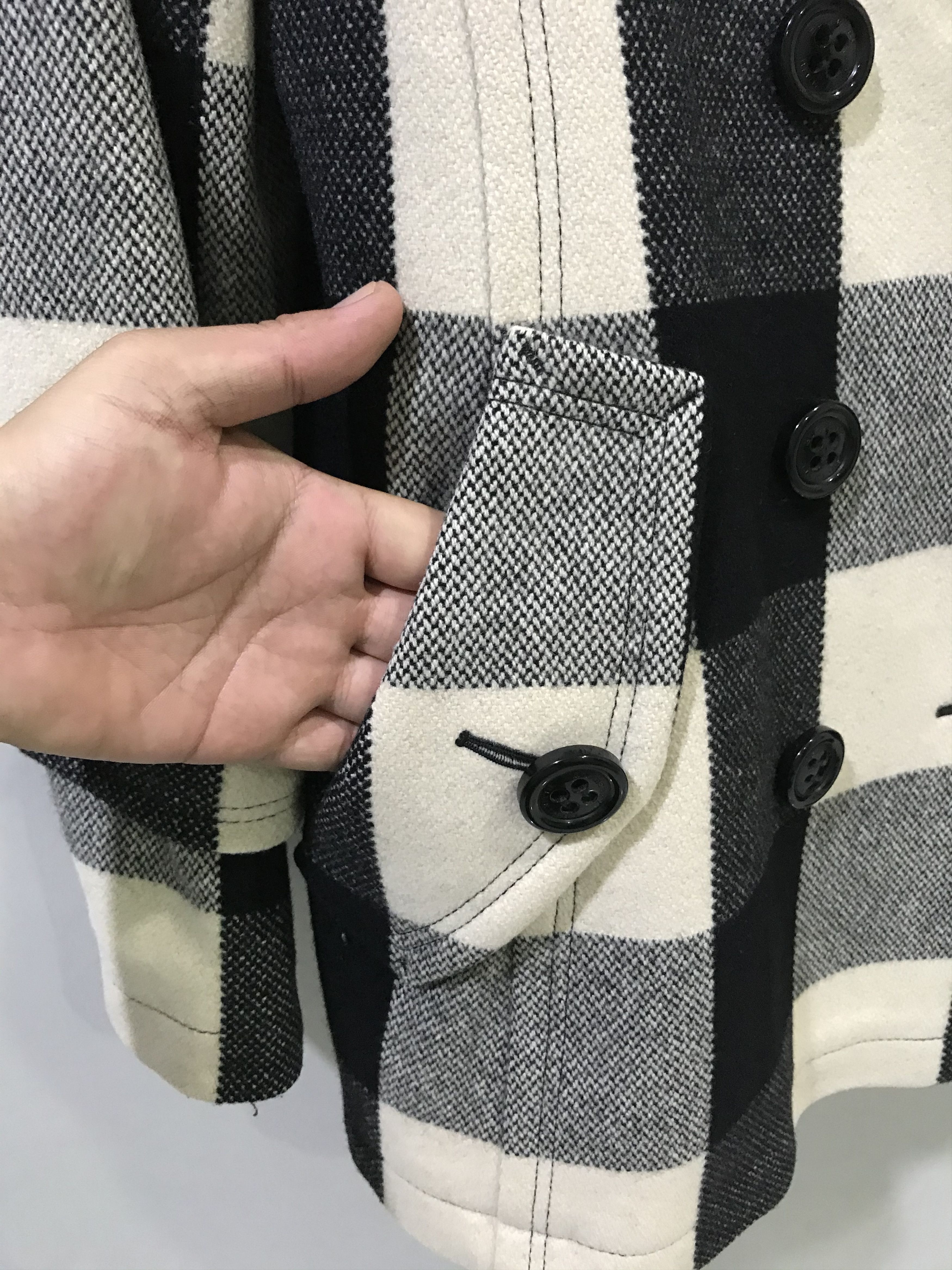 Burberry 2-OC4- WOMEN! BURBERRY BLUE LABEL Plaid Peacot Size XS / US 0-2 / IT 36-38 - 12 Thumbnail