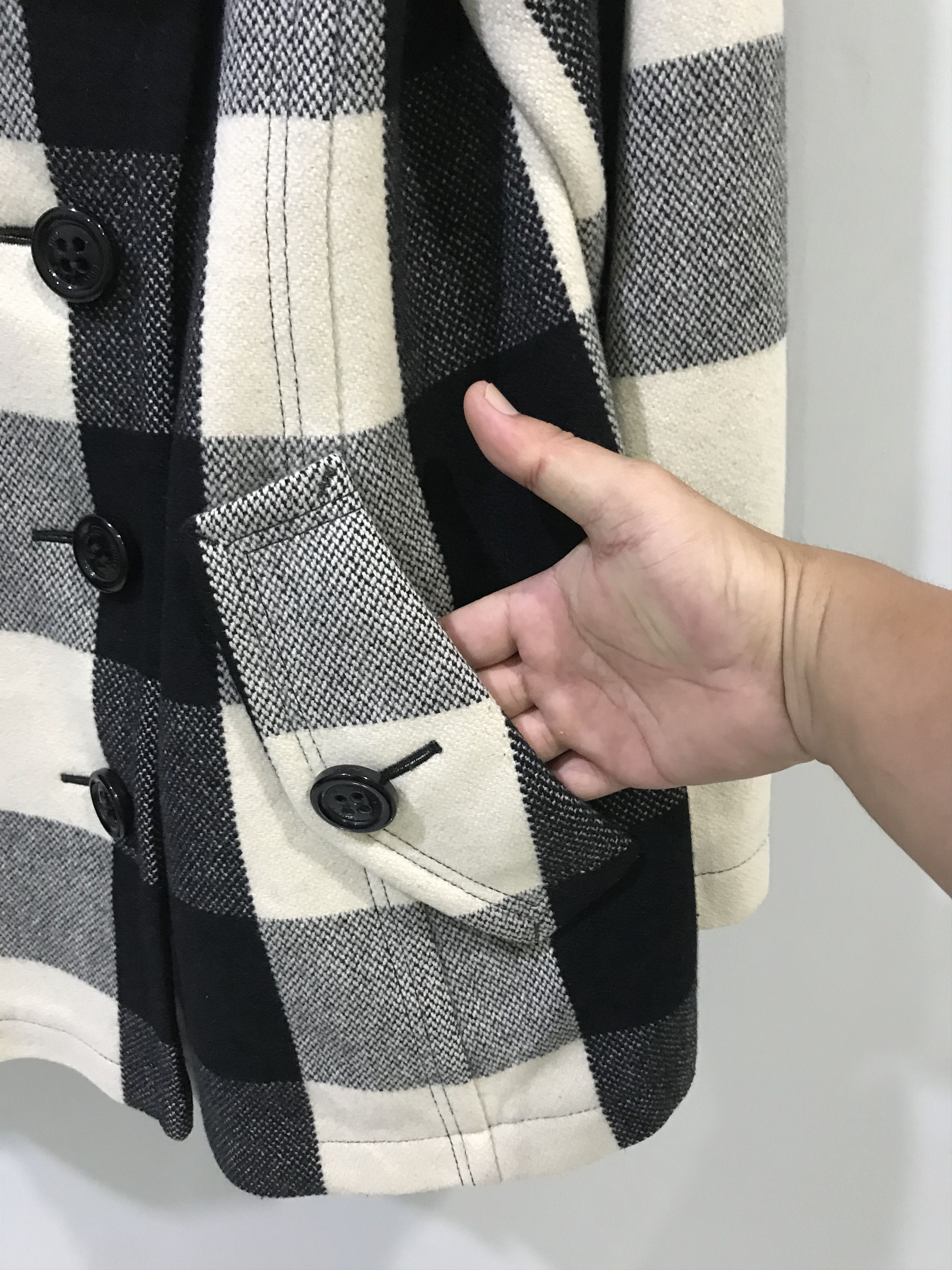 Burberry 2-OC4- WOMEN! BURBERRY BLUE LABEL Plaid Peacot Size XS / US 0-2 / IT 36-38 - 13 Thumbnail