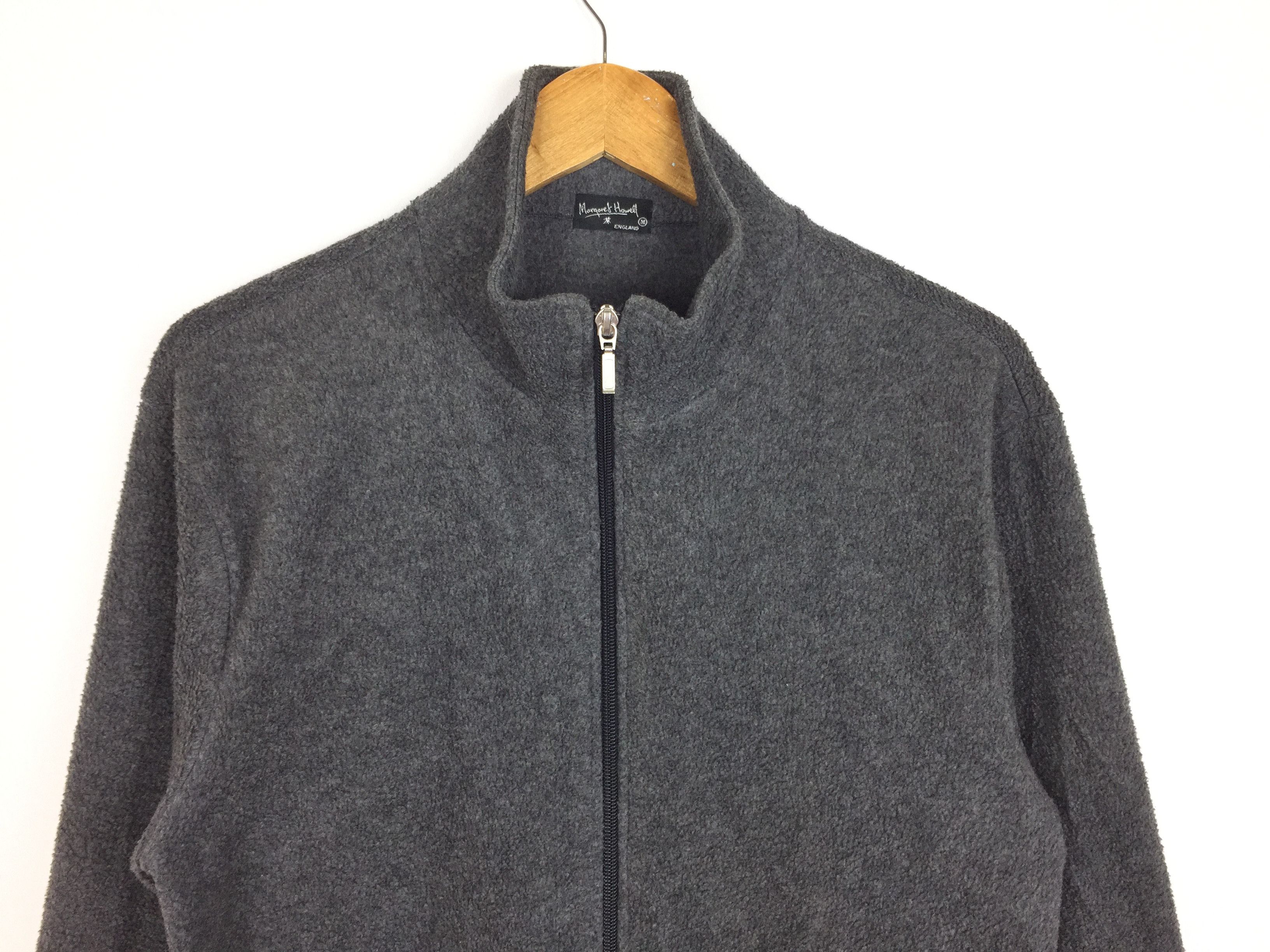 Margaret Howell 1990s Margaret Howell Fleece single zipper Size US L / EU 52-54 / 3 - 5 Thumbnail