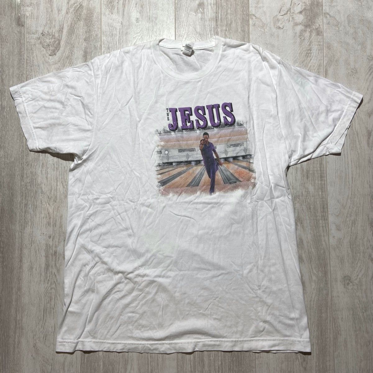 Vintage Vintage The Big Lebowski ‘Jesus’ T-Shirt Size US XL / EU 56 / 4 - 1 Thumbnail