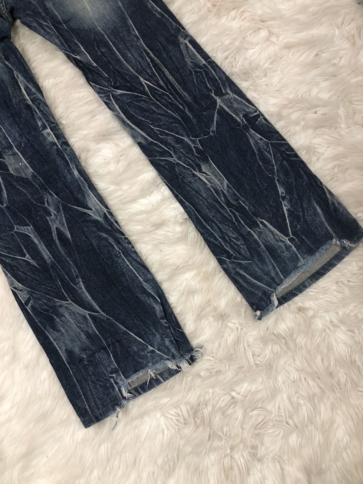 JACKROSE Jack Rose distressed denim flare bootcut nice design Size US 31 - 8 Thumbnail