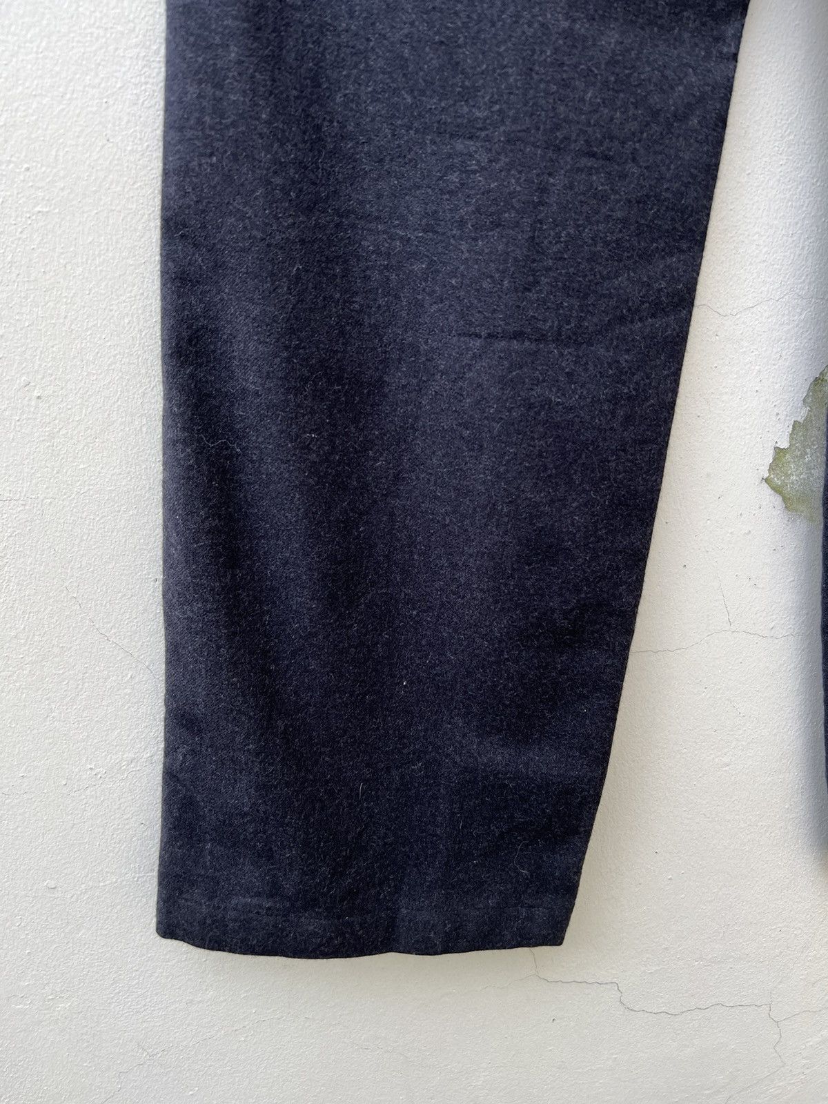 ABAHOUSE VTG Abahouse Japan ITHITEX Virgin Wool Black Fatigue Pant Size US 31 - 17 Thumbnail