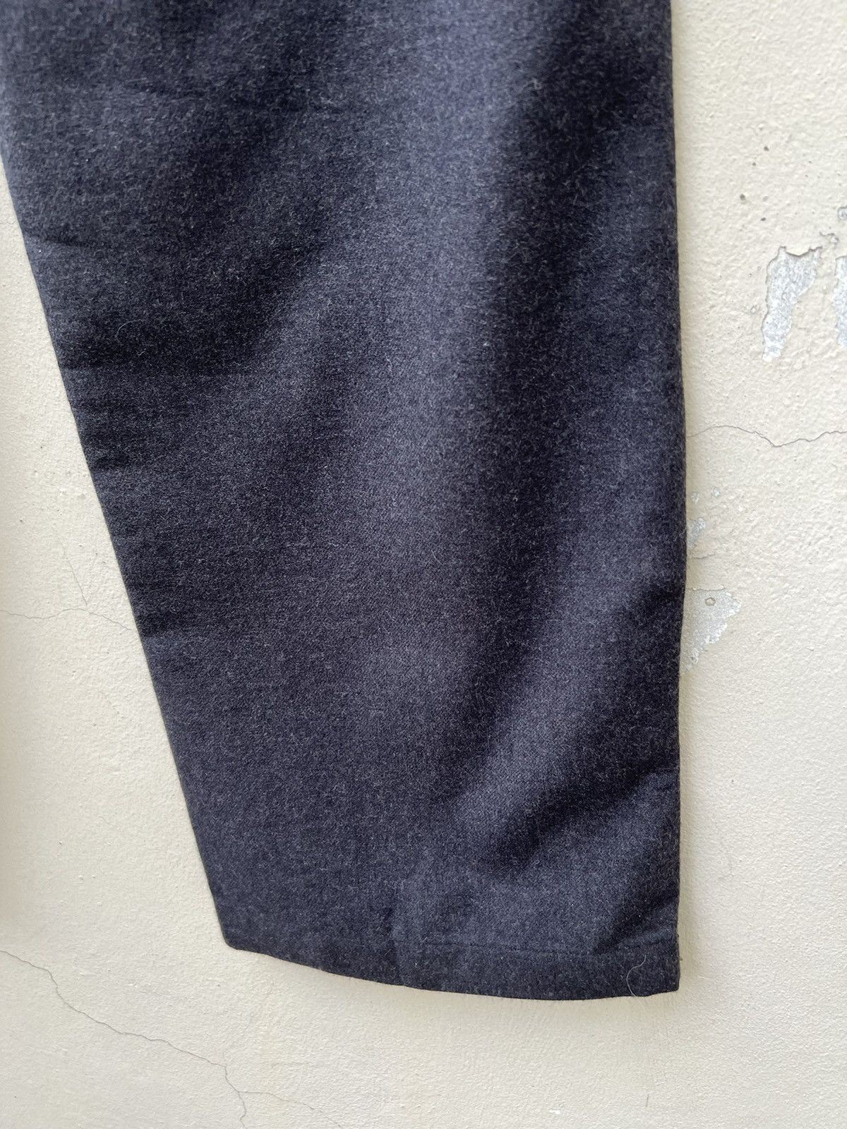 ABAHOUSE VTG Abahouse Japan ITHITEX Virgin Wool Black Fatigue Pant Size US 31 - 19 Thumbnail