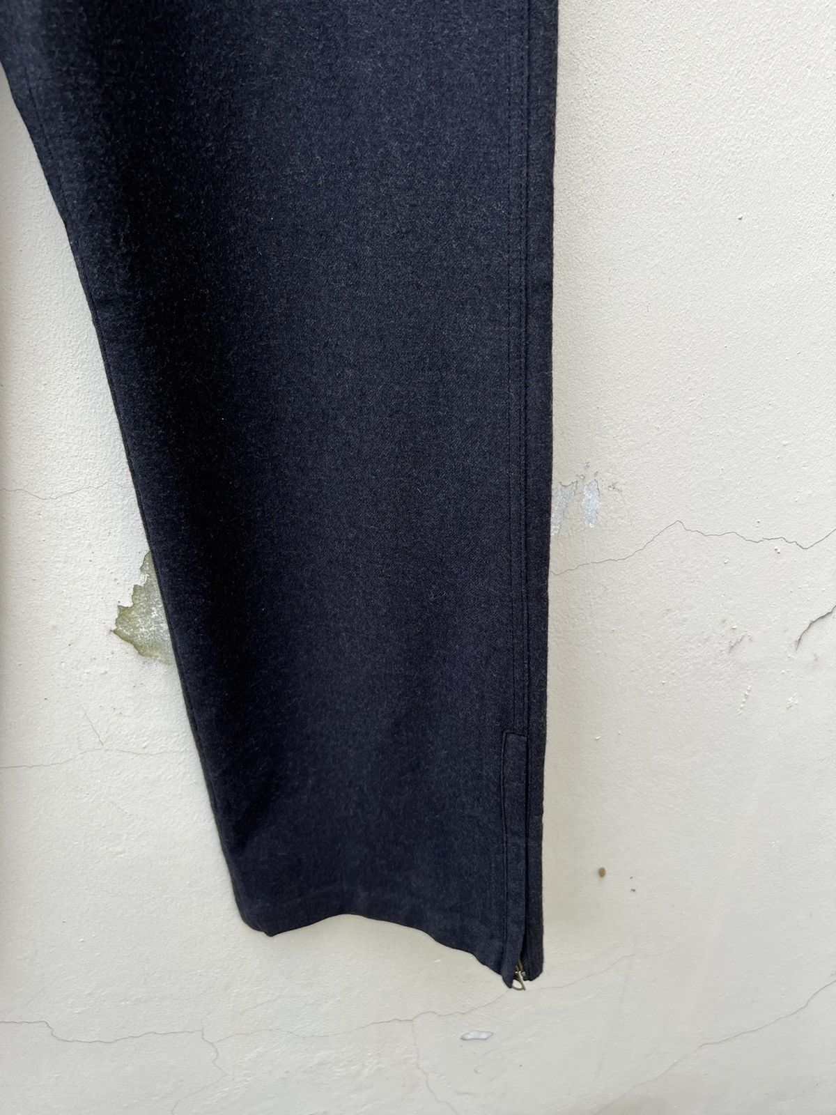ABAHOUSE VTG Abahouse Japan ITHITEX Virgin Wool Black Fatigue Pant Size US 31 - 12 Thumbnail