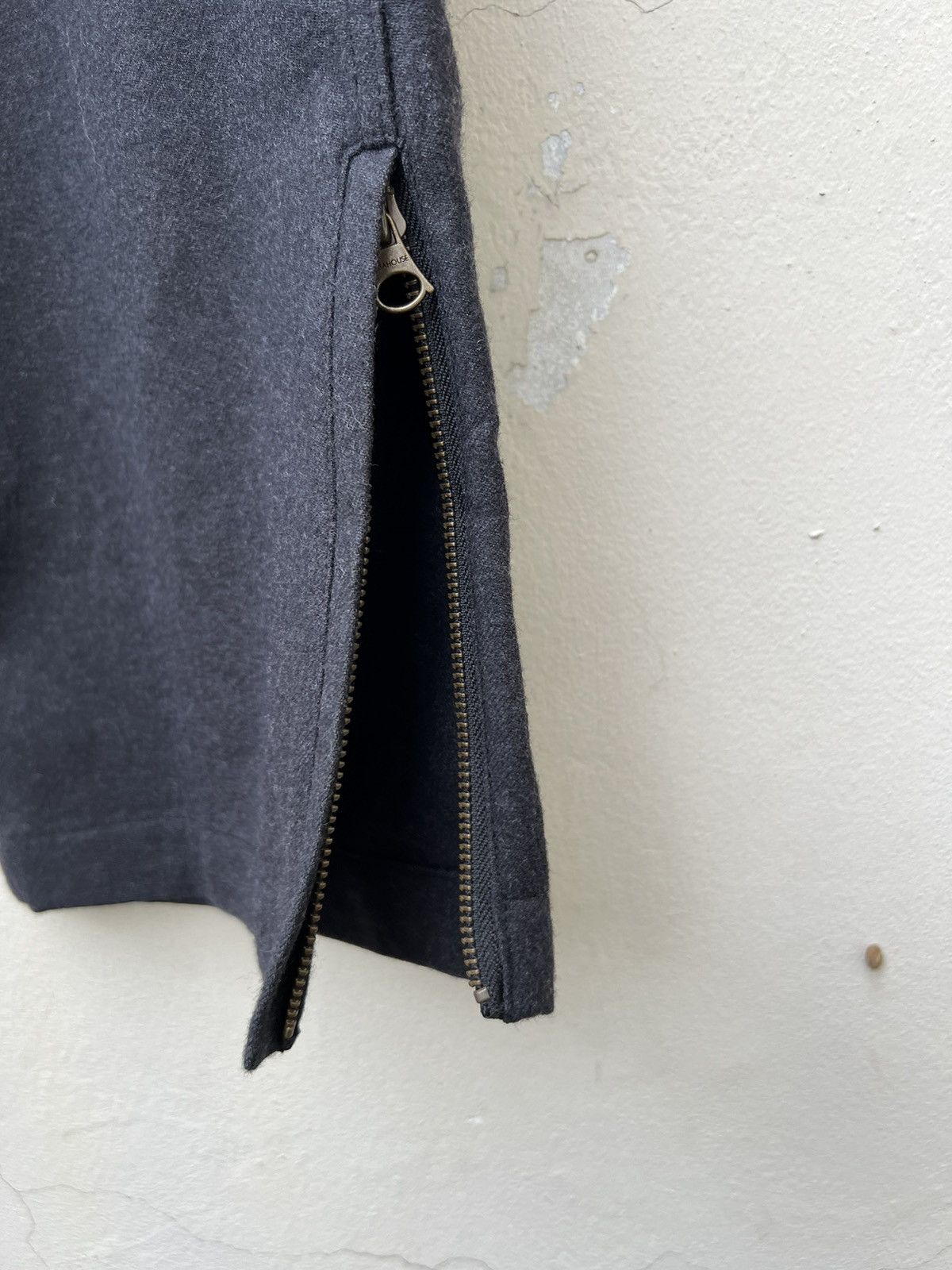 ABAHOUSE VTG Abahouse Japan ITHITEX Virgin Wool Black Fatigue Pant Size US 31 - 14 Thumbnail