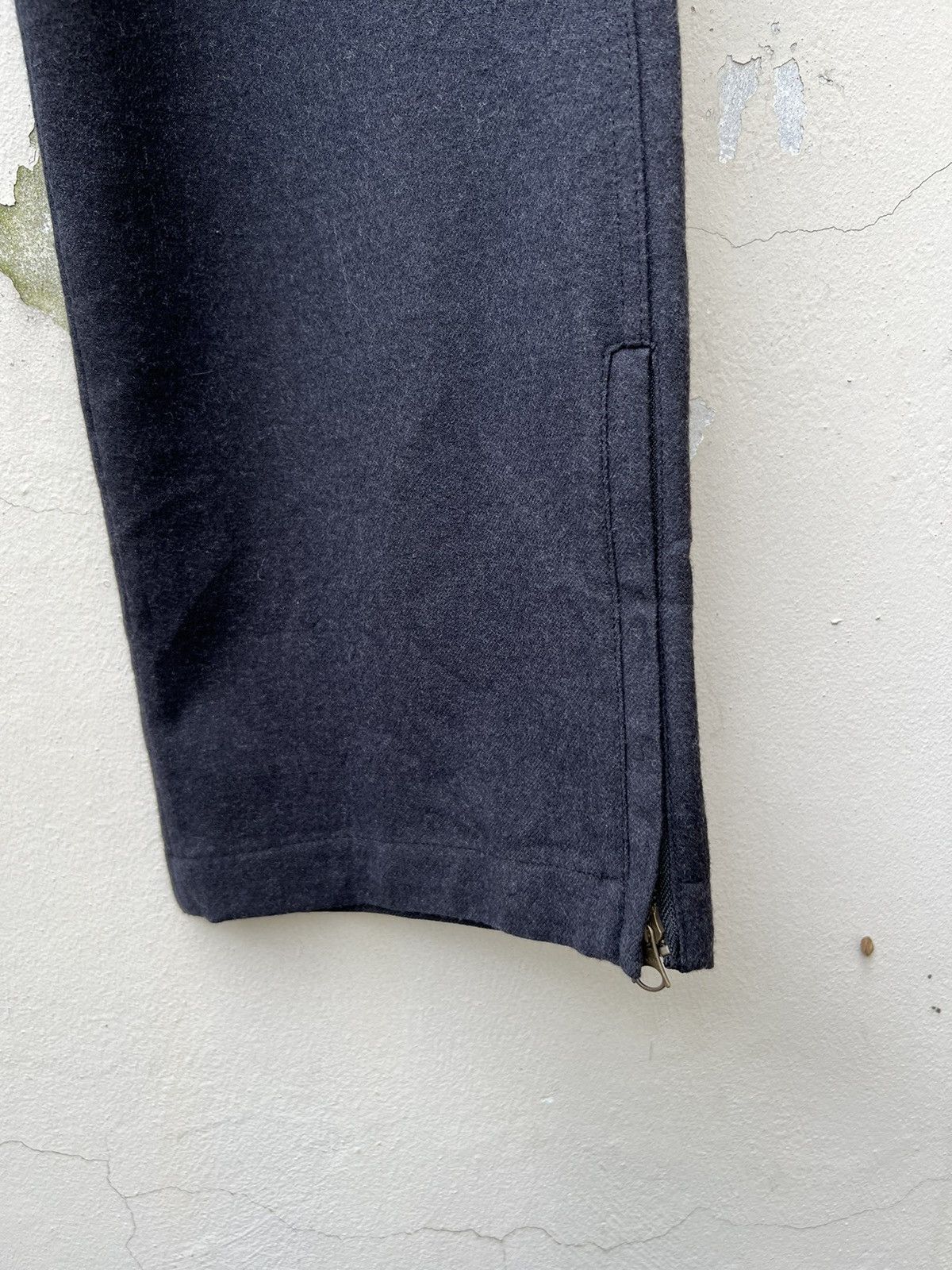 ABAHOUSE VTG Abahouse Japan ITHITEX Virgin Wool Black Fatigue Pant Size US 31 - 13 Thumbnail