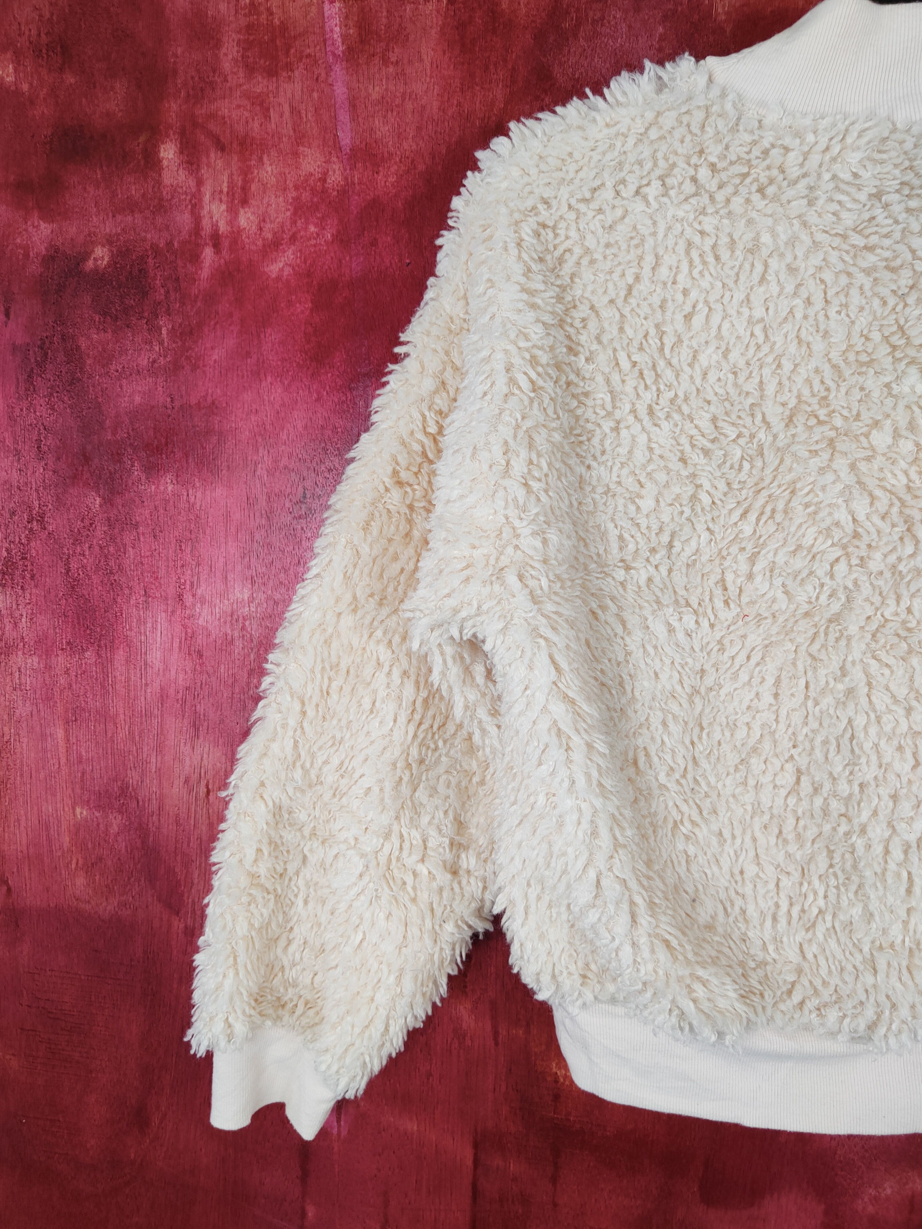 Homespun Knitwear × Japanese Brand Majestic Legon Shag Shaggy Fur Mohair Knitwear #S409 Size S / US 4 / IT 40 - 6 Thumbnail