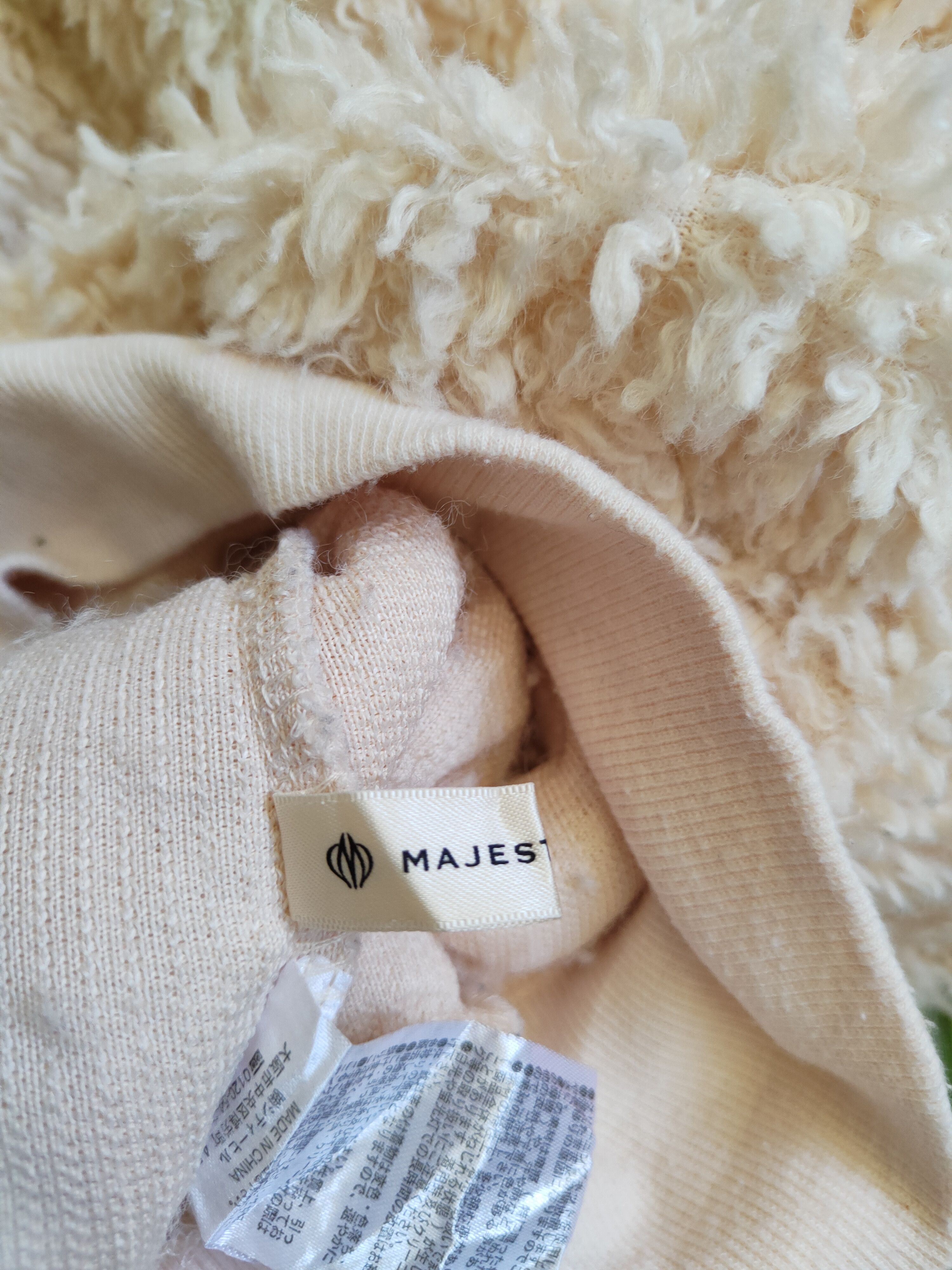 Homespun Knitwear × Japanese Brand Majestic Legon Shag Shaggy Fur Mohair Knitwear #S409 Size S / US 4 / IT 40 - 11 Thumbnail