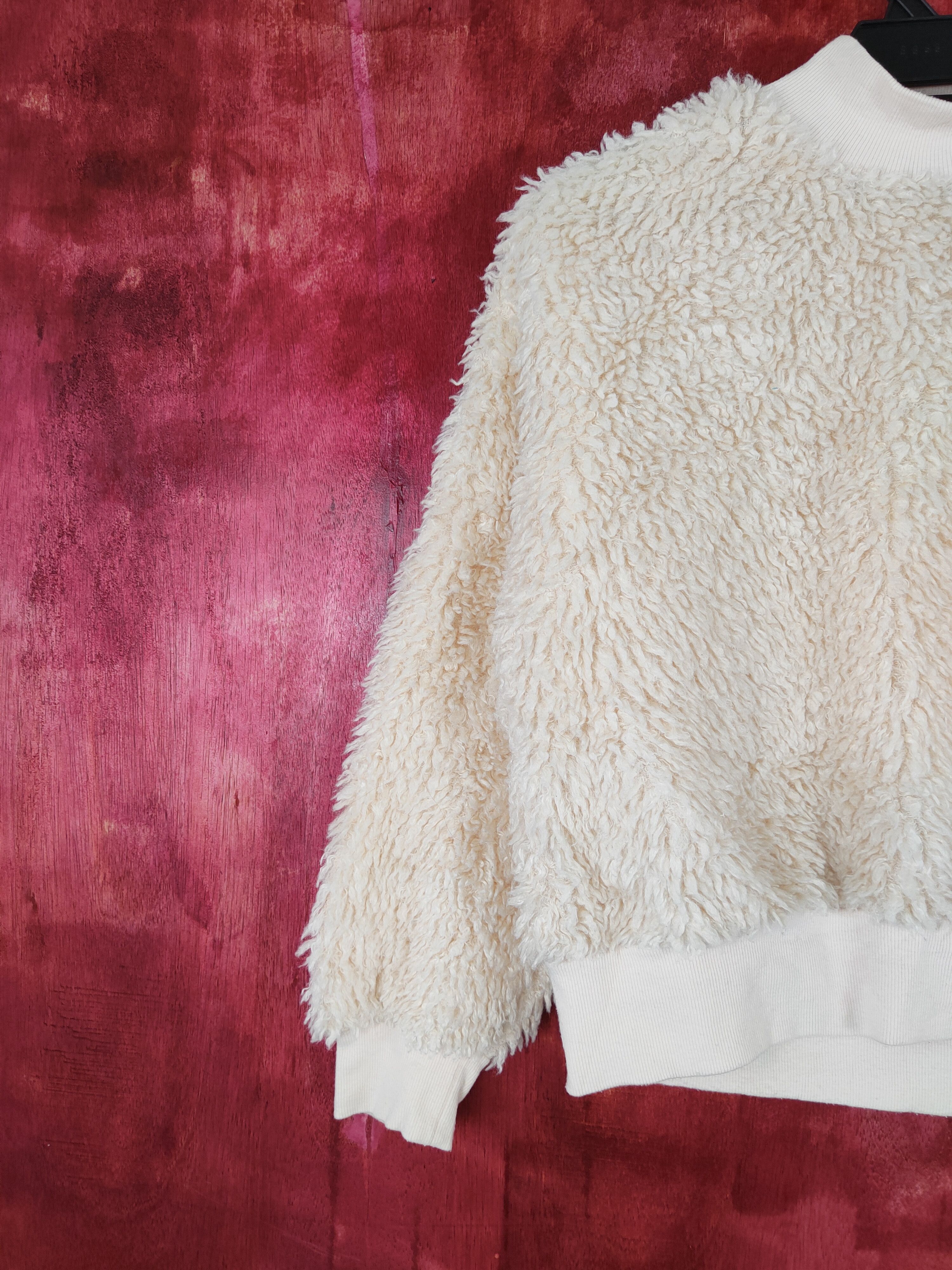 Homespun Knitwear × Japanese Brand Majestic Legon Shag Shaggy Fur Mohair Knitwear #S409 Size S / US 4 / IT 40 - 3 Thumbnail