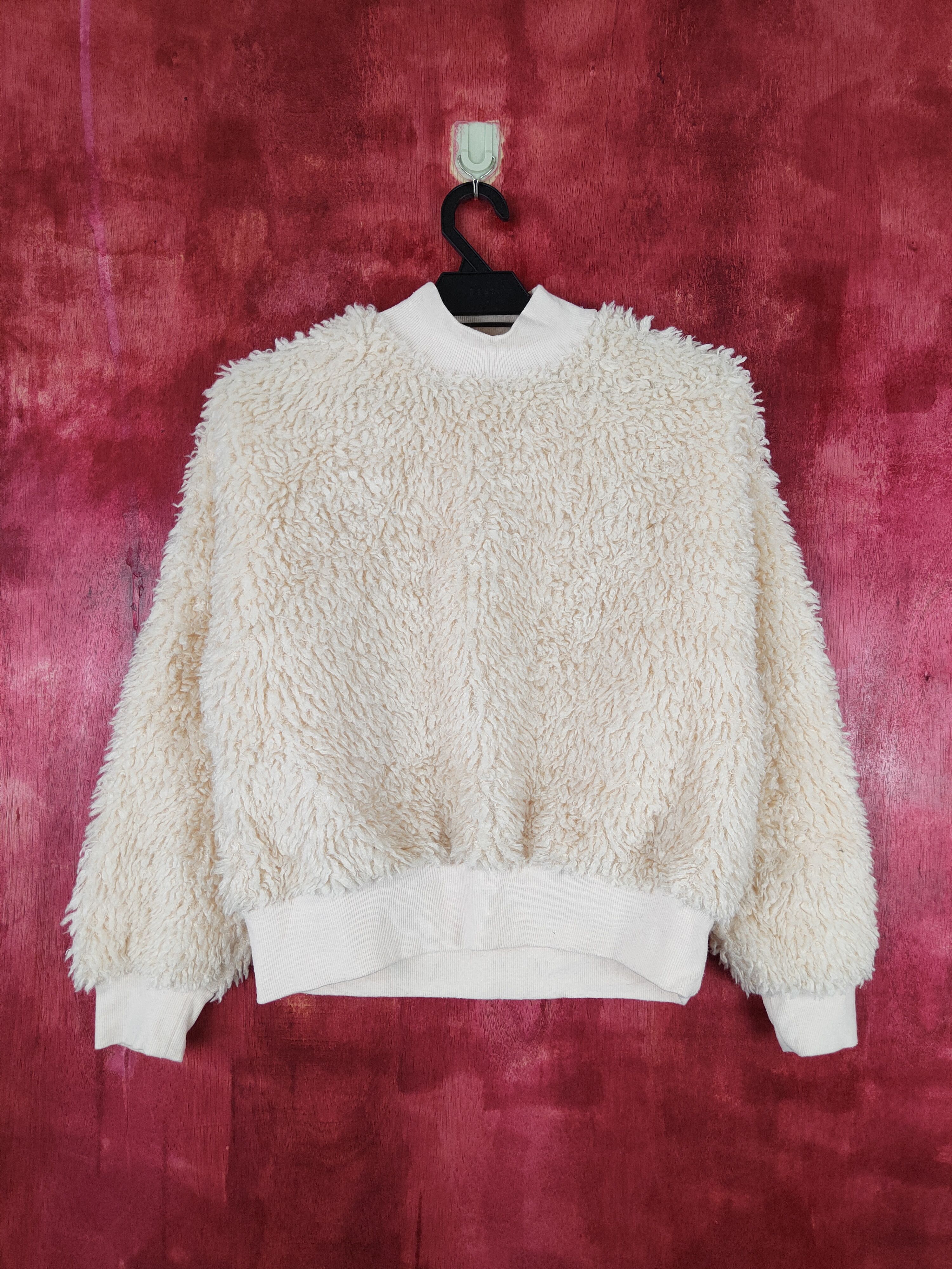 Homespun Knitwear × Japanese Brand Majestic Legon Shag Shaggy Fur Mohair Knitwear #S409 Size S / US 4 / IT 40 - 1 Thumbnail
