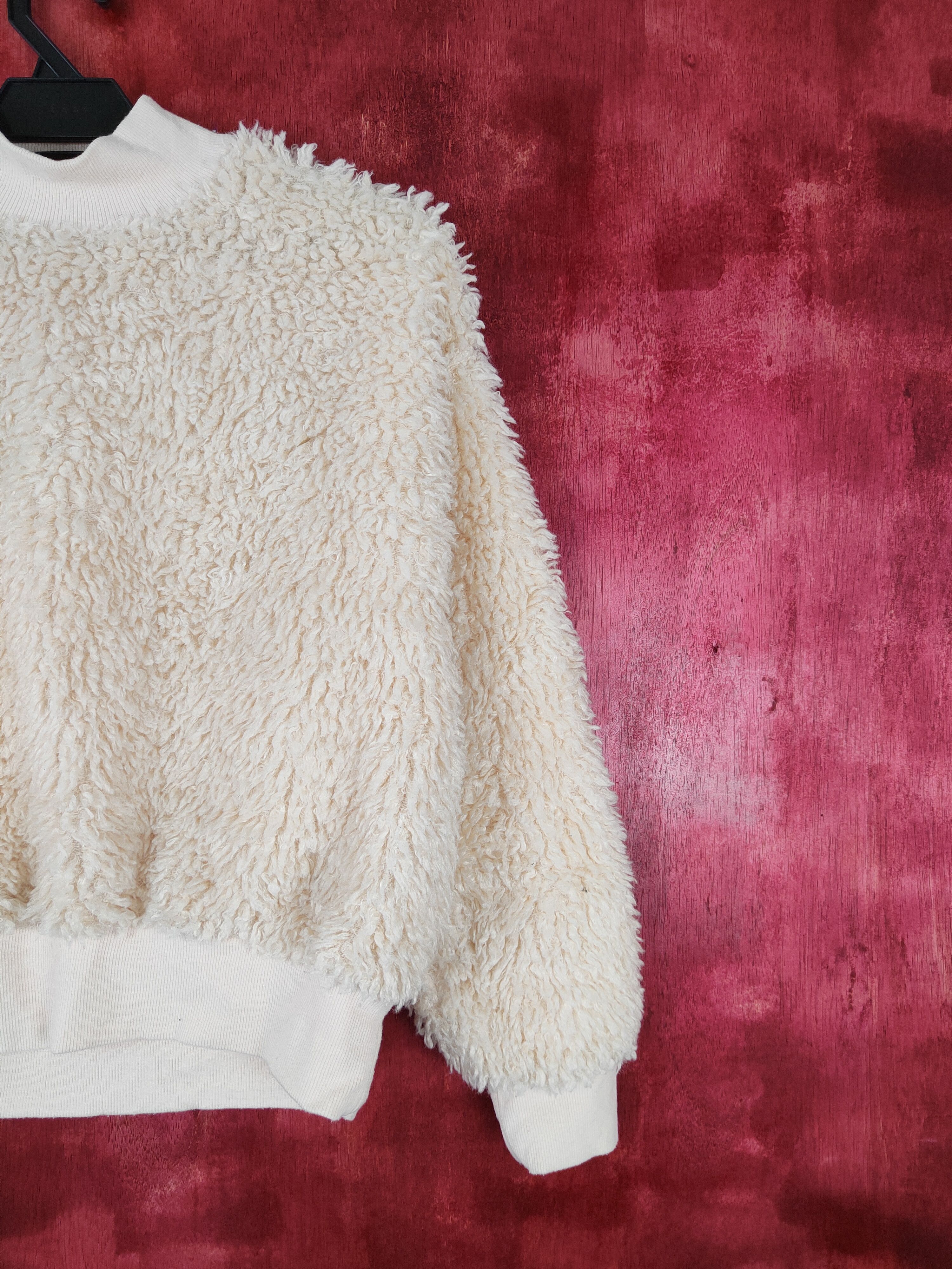 Homespun Knitwear × Japanese Brand Majestic Legon Shag Shaggy Fur Mohair Knitwear #S409 Size S / US 4 / IT 40 - 4 Thumbnail