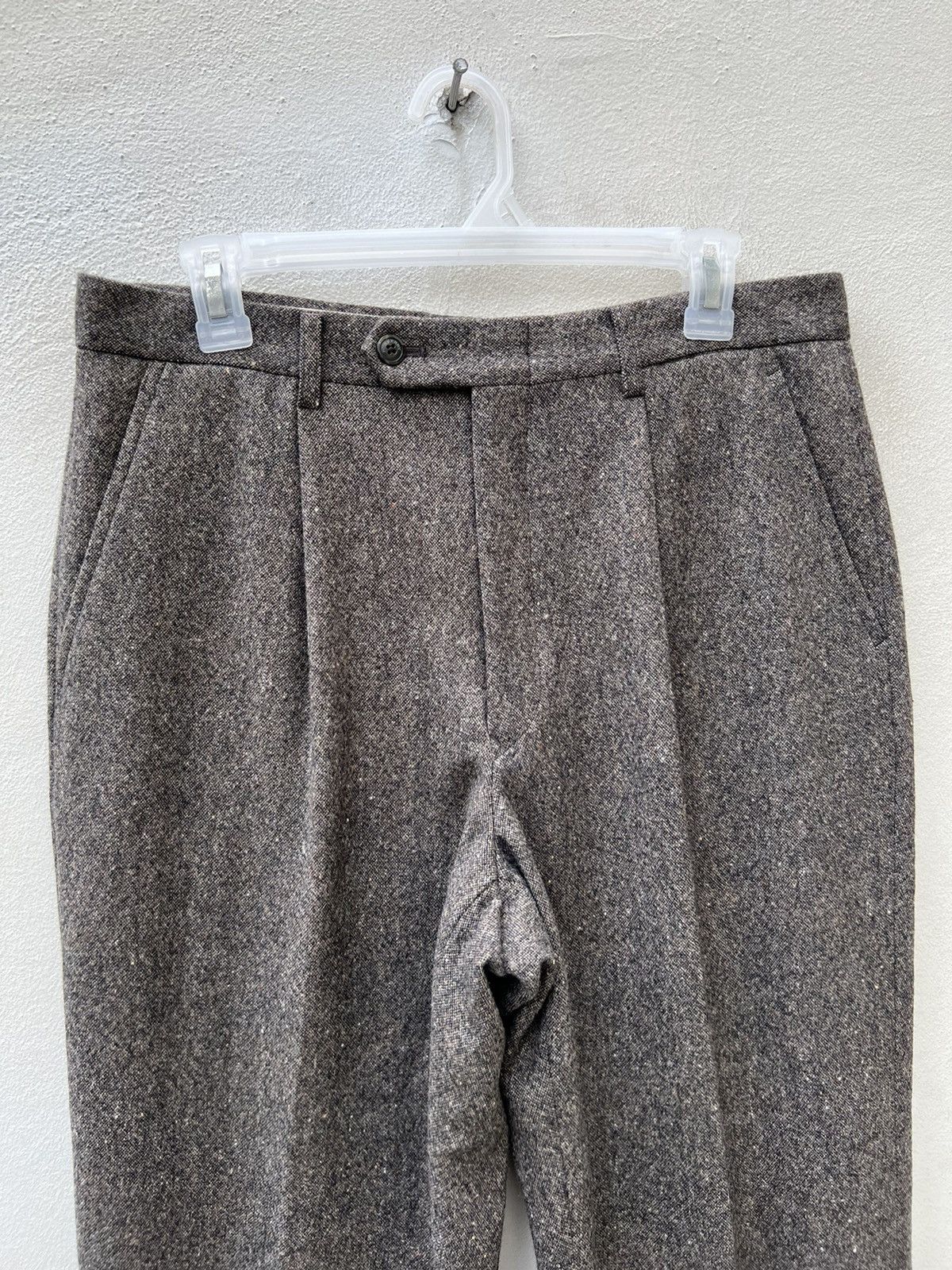 Burberry Vintage Burberry London Salt & Pepper Wool Trouser Pant Size US 32 / EU 48 - 7 Thumbnail