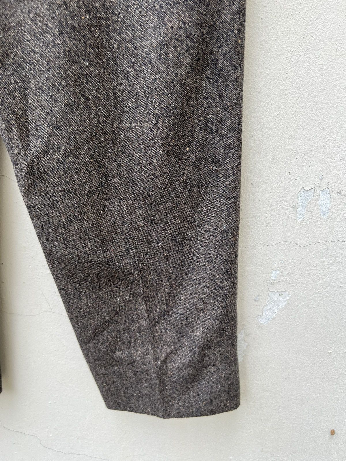 Burberry Vintage Burberry London Salt & Pepper Wool Trouser Pant Size US 32 / EU 48 - 20 Thumbnail