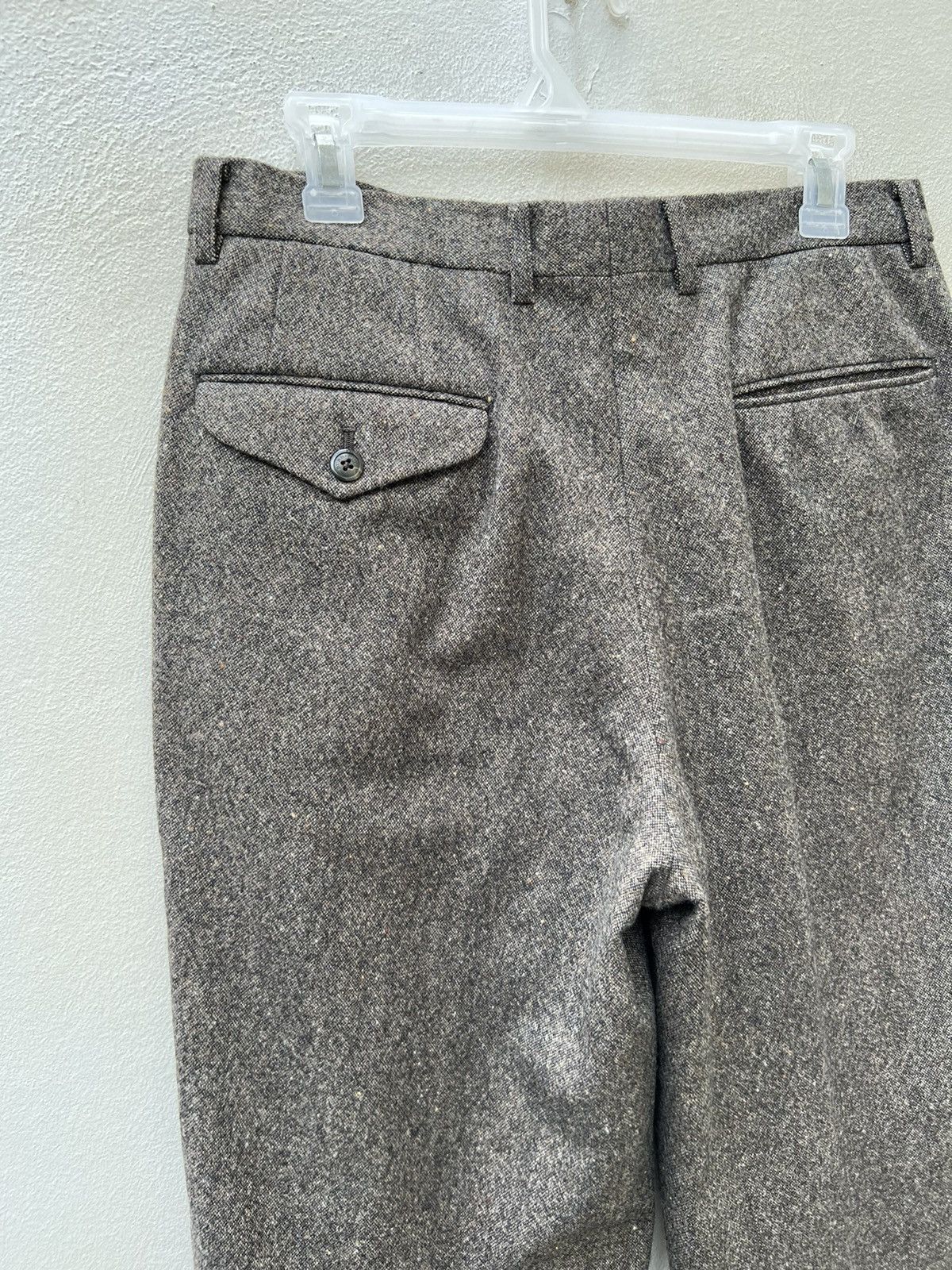 Burberry Vintage Burberry London Salt & Pepper Wool Trouser Pant Size US 32 / EU 48 - 17 Thumbnail