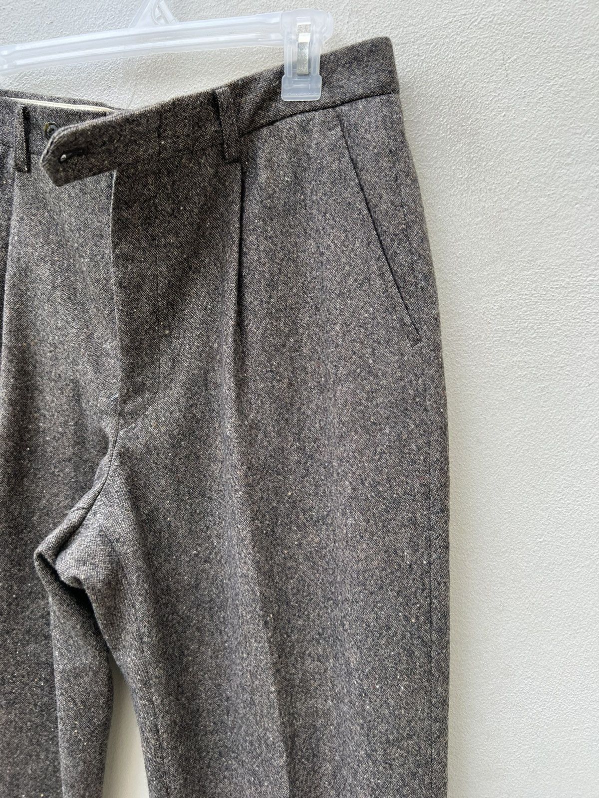Burberry Vintage Burberry London Salt & Pepper Wool Trouser Pant Size US 32 / EU 48 - 13 Thumbnail