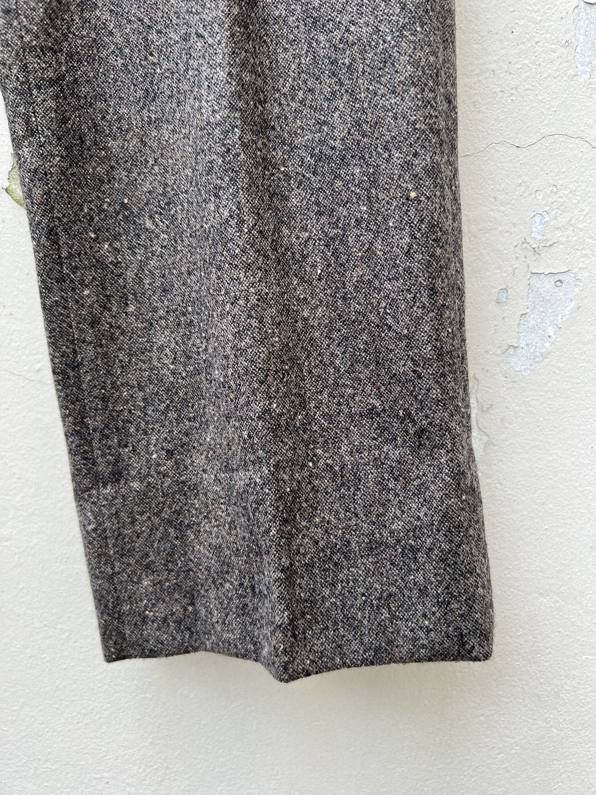 Burberry Vintage Burberry London Salt & Pepper Wool Trouser Pant Size US 32 / EU 48 - 15 Thumbnail