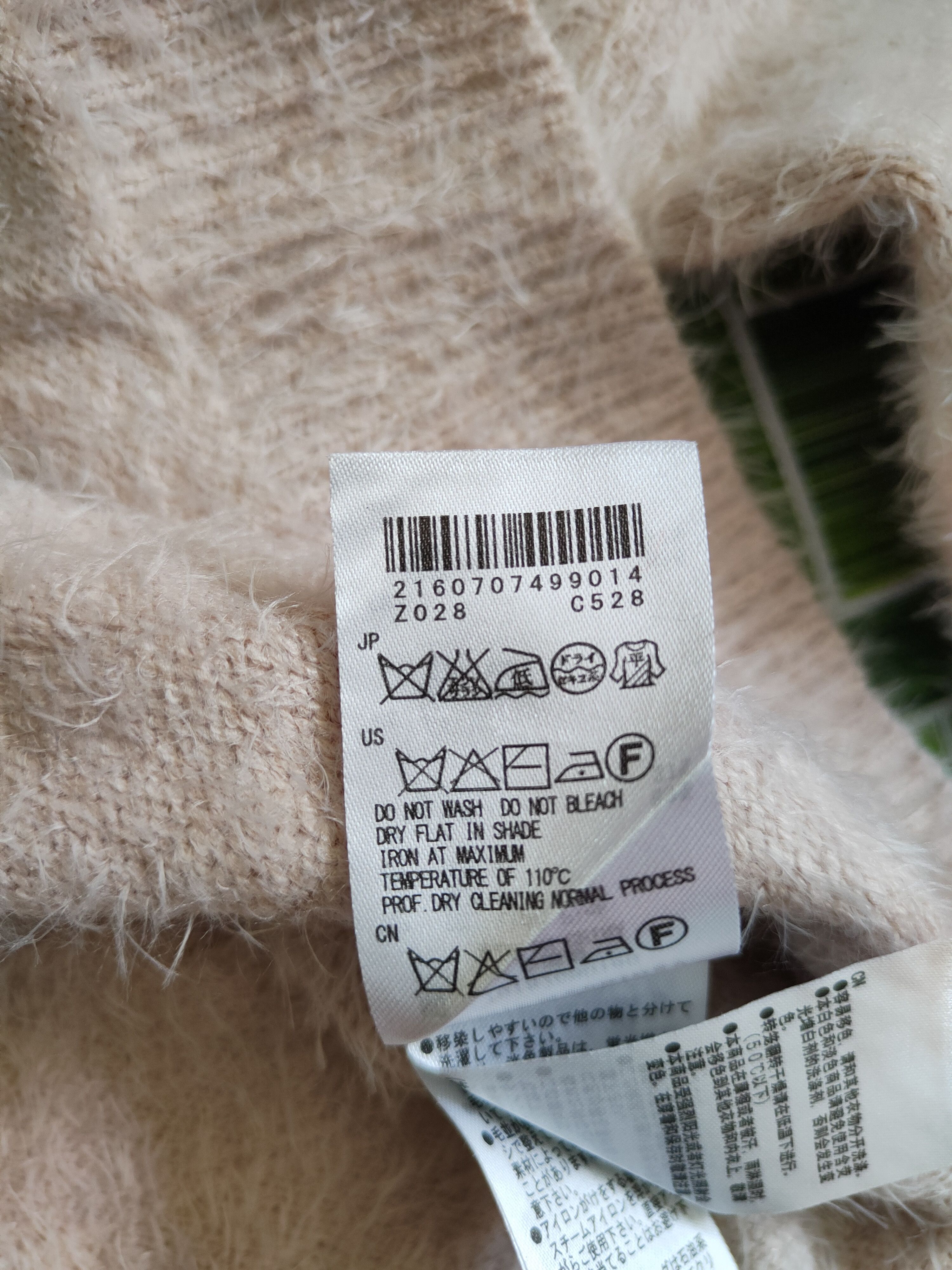 Homespun Knitwear × Japanese Brand × Vintage Earth Music&Ecology shag Shaggy Fur Mohair Knitwear #S402 Size S / US 4 / IT 40 - 9 Thumbnail