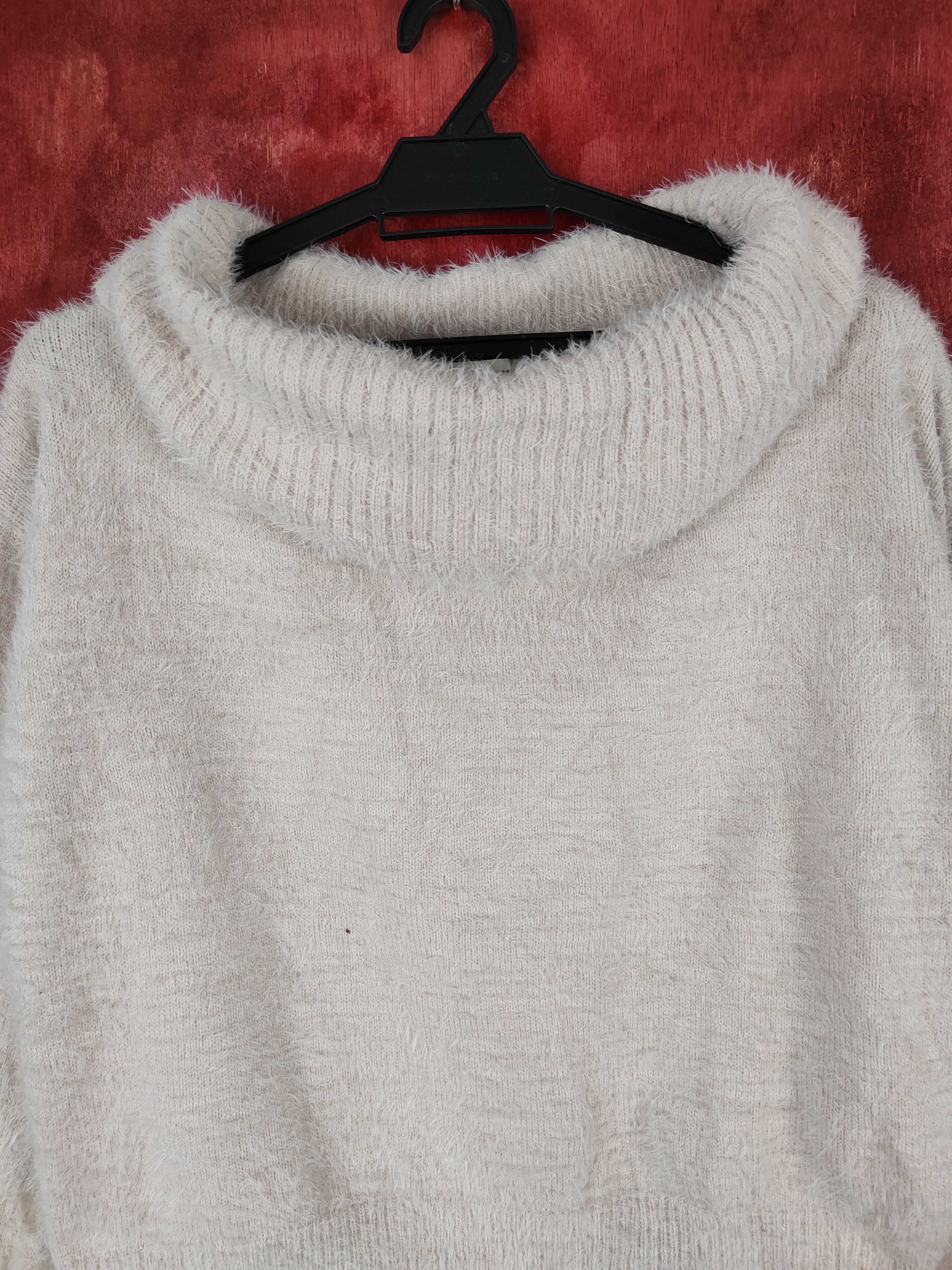 Homespun Knitwear × Japanese Brand × Vintage Earth Music&Ecology shag Shaggy Fur Mohair Knitwear #S402 Size S / US 4 / IT 40 - 2 Thumbnail