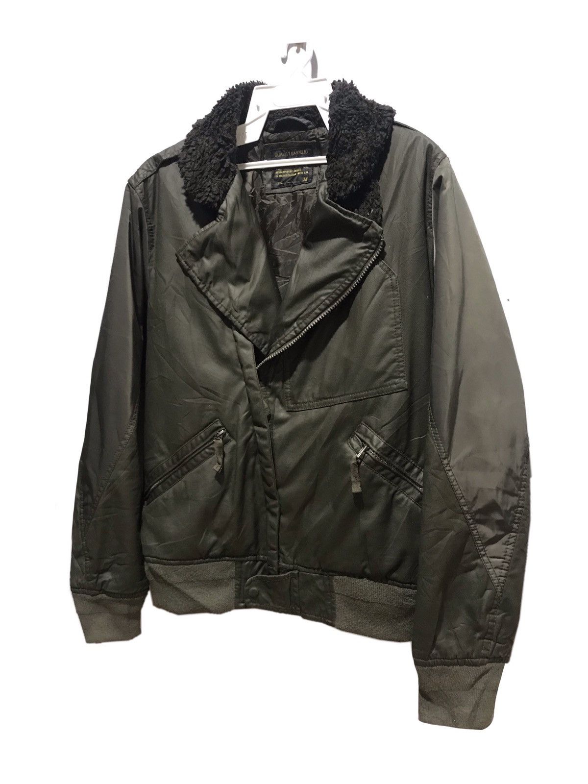 Uniqlo Rare Kiminori Morishita x Uniqlo Collaboration Biker Jacket Size US M / EU 48-50 / 2 - 6 Thumbnail