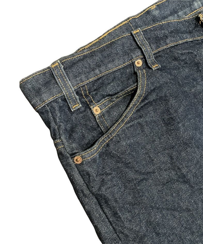 Levi's '70s Vintage Flared Bell Bottom Levis 517 Orange Tab Jeans Size US 44 / EU 60 - 6 Thumbnail