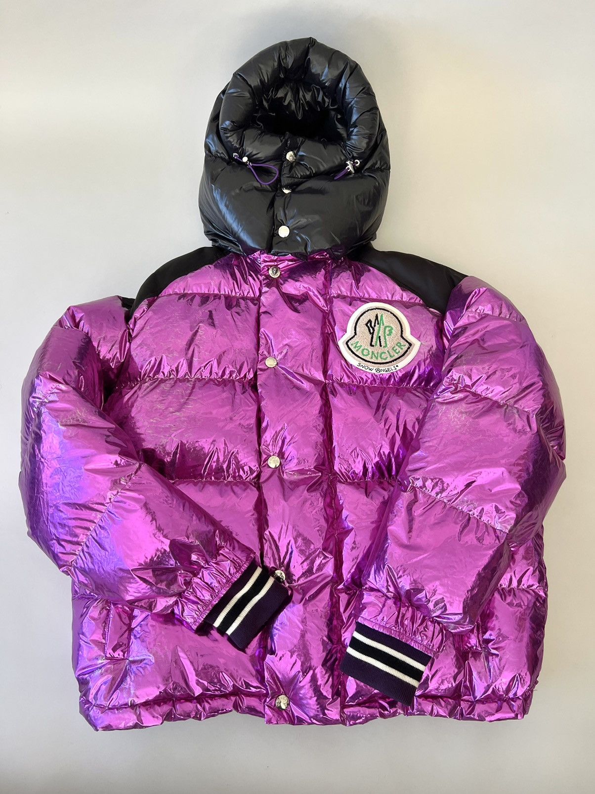Moncler × Palm Angels 🔮LIMITED EDITION🔮Moncler x Palm Angels Puffer Padded Jacket Size US XL / EU 56 / 4 - 4 Thumbnail