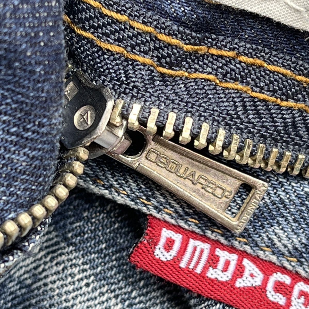Dsquared2 × Vintage Distressed Dsquared2 Blue Denim Jeans Size US 32 / EU 48 - 7 Thumbnail