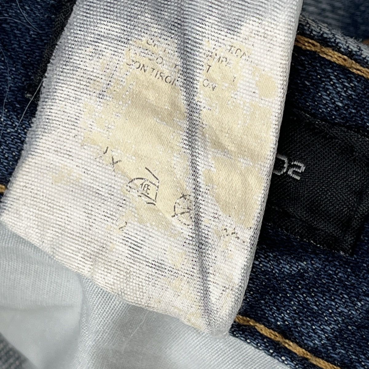 Dsquared2 × Vintage Distressed Dsquared2 Blue Denim Jeans Size US 32 / EU 48 - 10 Thumbnail