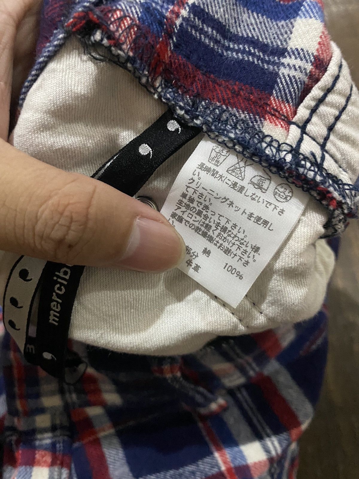 Beauty Beast 💸OFFER💸Mercibeaucoup Tartan Plaid Design By Issey Miyake Size US 27 - 7 Thumbnail
