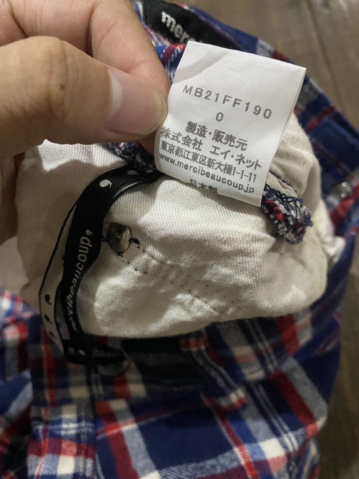 Beauty Beast 💸OFFER💸Mercibeaucoup Tartan Plaid Design By Issey Miyake Size US 27 - 8 Thumbnail