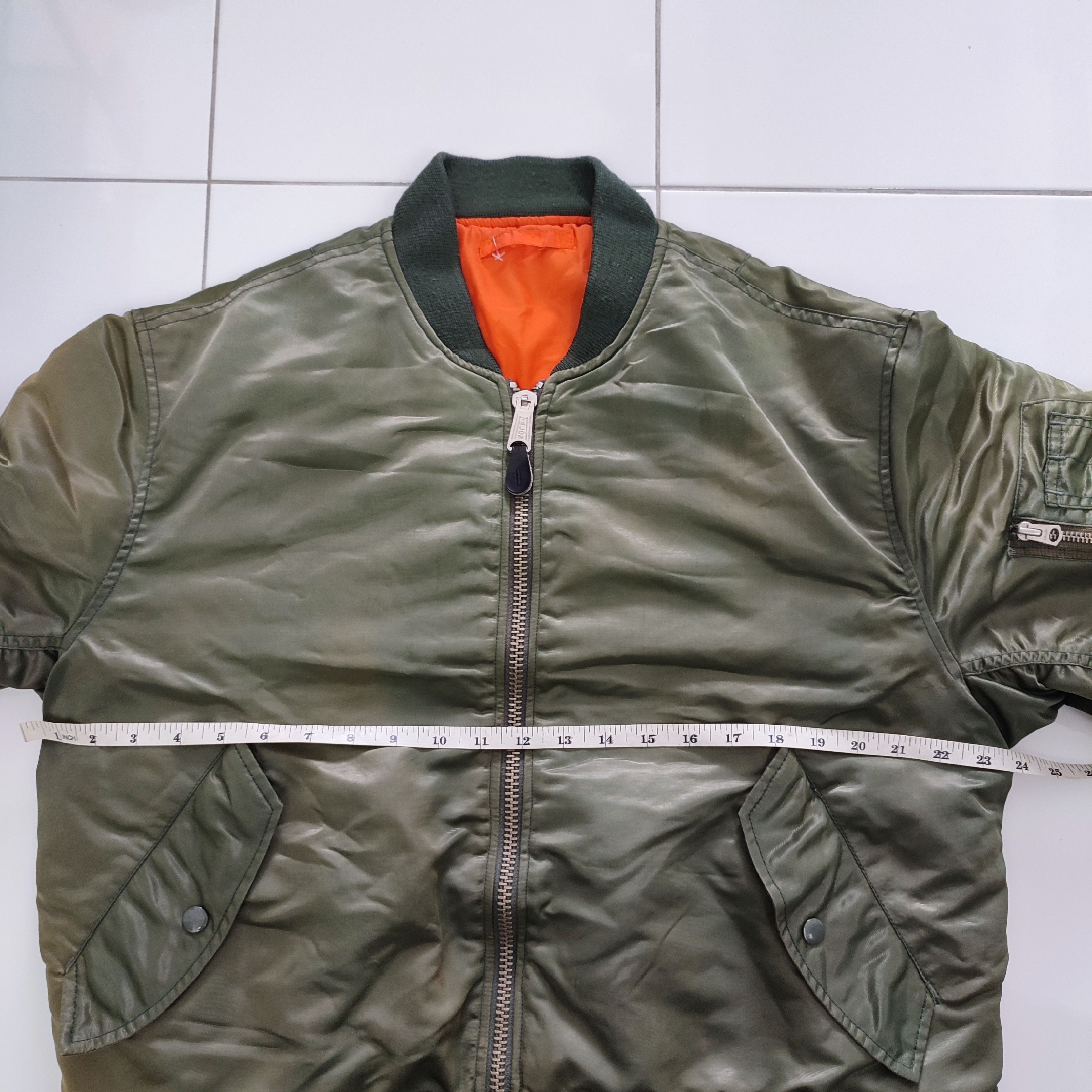 Vintage 🔥Binding Offer Now🔥Vintage 80s MA-1 Bomber Flight Jacket Size US M / EU 48-50 / 2 - 9 Thumbnail