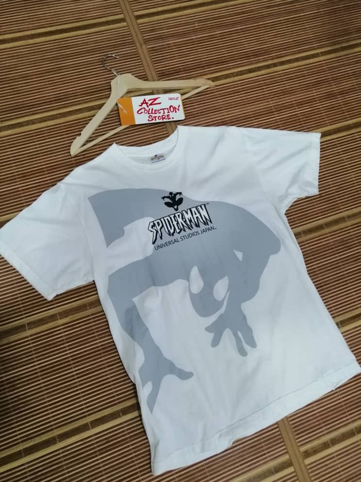 Marvel Comics × Universal Studios Vintage Spiderman T-shirt by Universal Studio Over Print Size US L / EU 52-54 / 3 - 1 Thumbnail