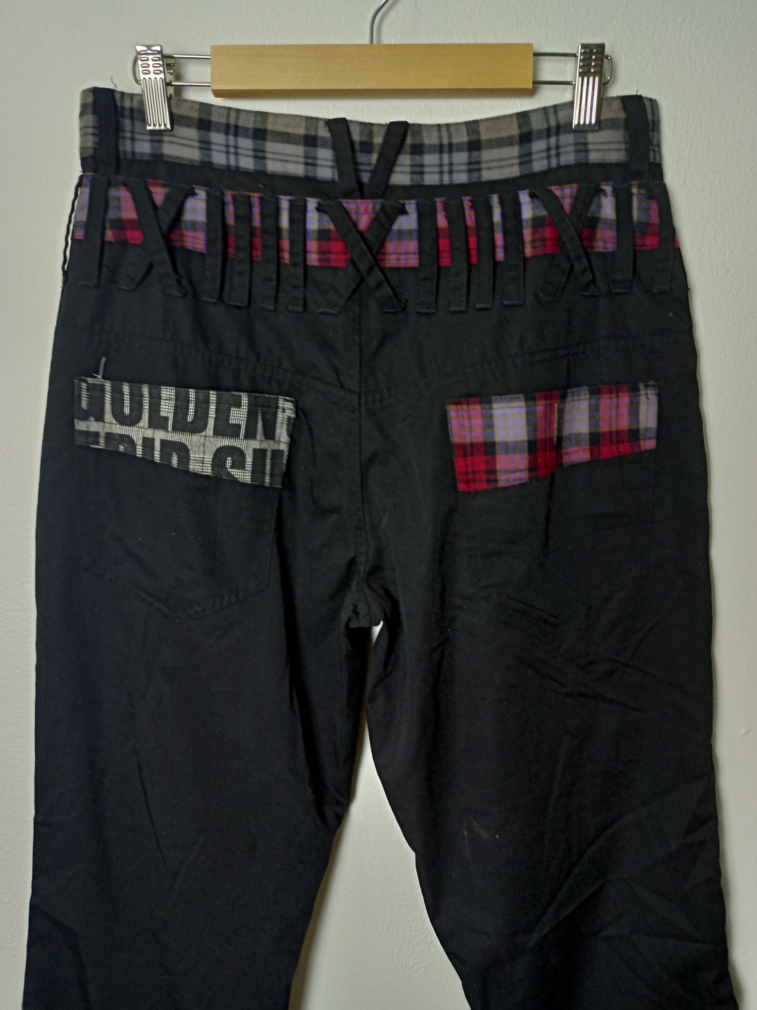 Japanese Brand Vintage Suggestion Japan Double Waist Zipper Punk Pants Size US 30 / EU 46 - 7 Thumbnail