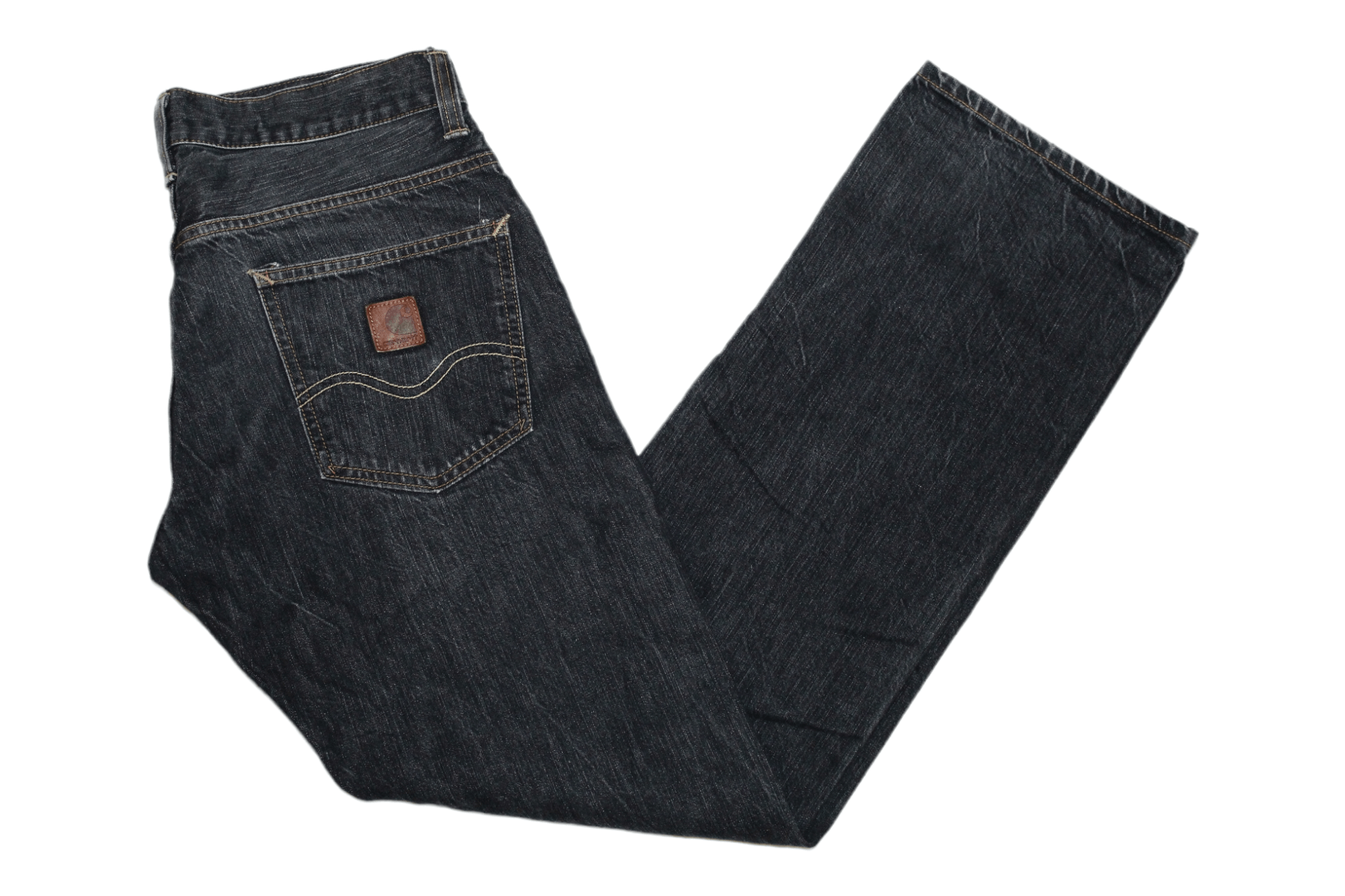 Carhartt Made in Japan. Carhartt Round Up Stonewash Faded Denim Jeans Size US 34 / EU 50 - 1 Thumbnail