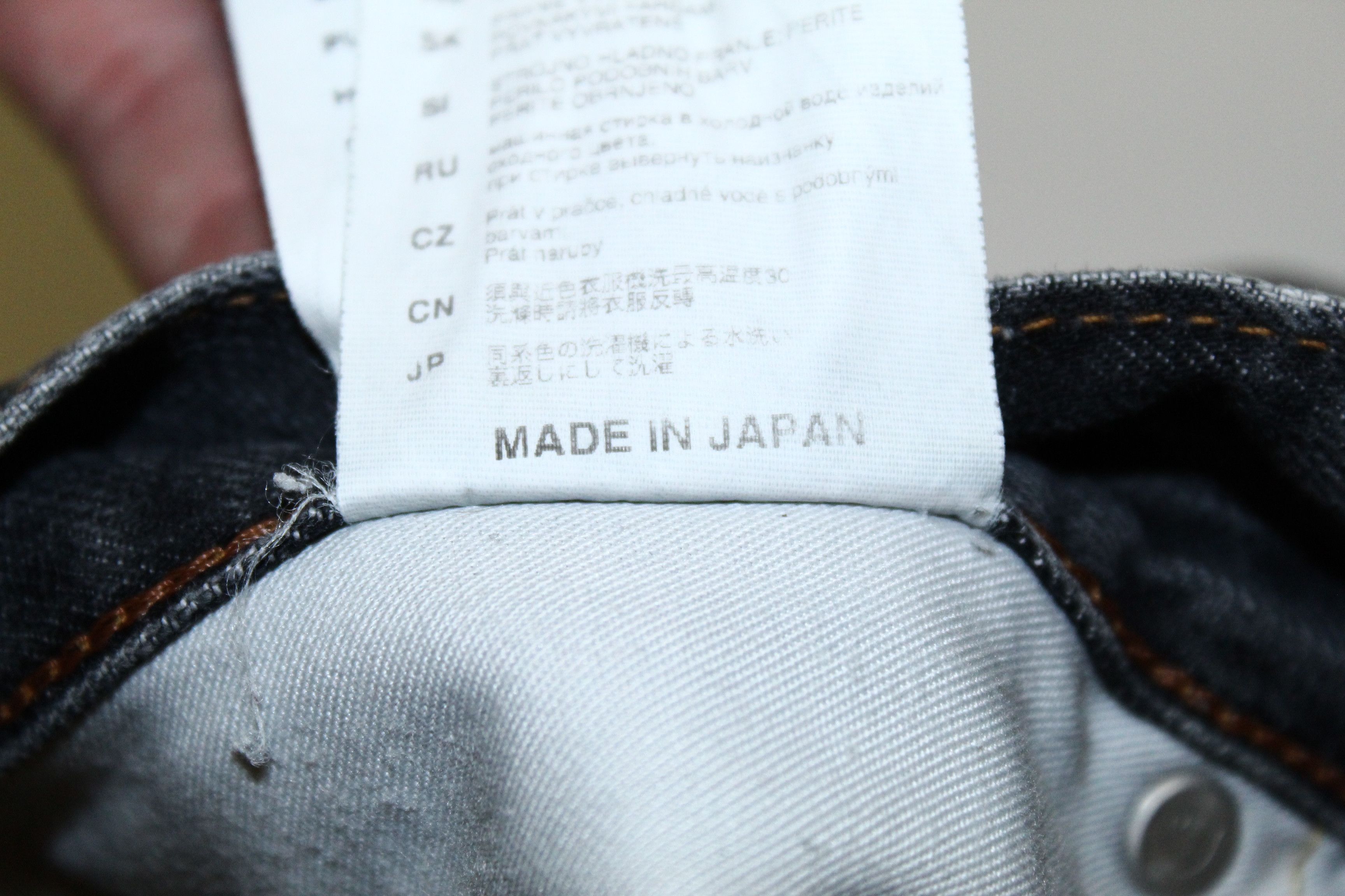 Carhartt Made in Japan. Carhartt Round Up Stonewash Faded Denim Jeans Size US 34 / EU 50 - 5 Thumbnail