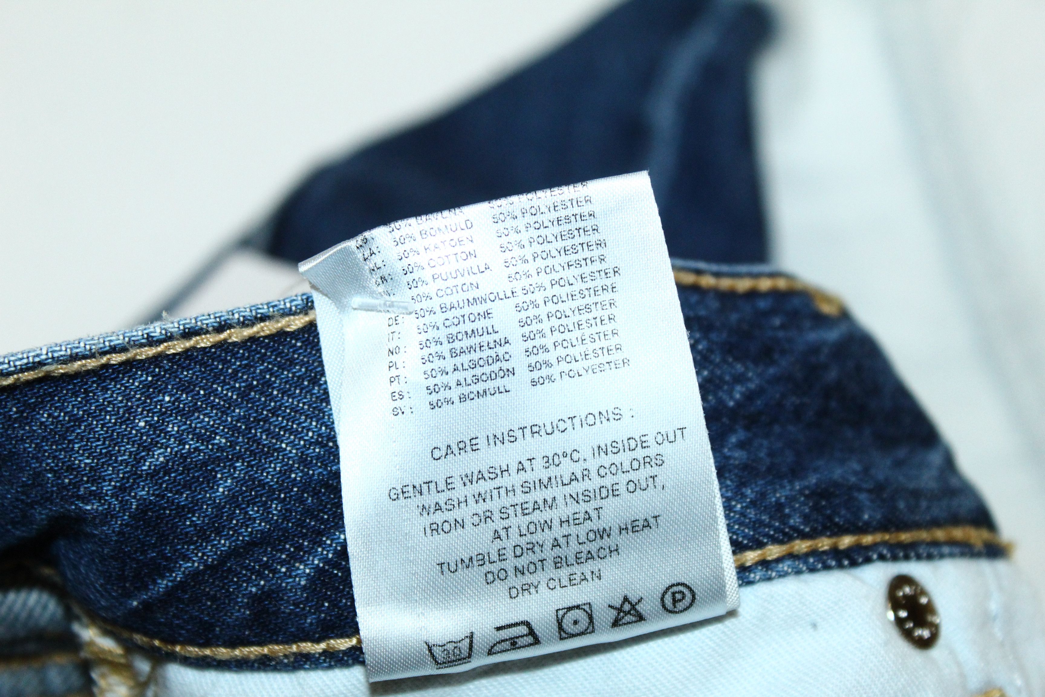 Etudes 💥Etudes Bleached Fabric Corner Relaxed Fit Jeans Size US 28 / EU 44 - 6 Thumbnail