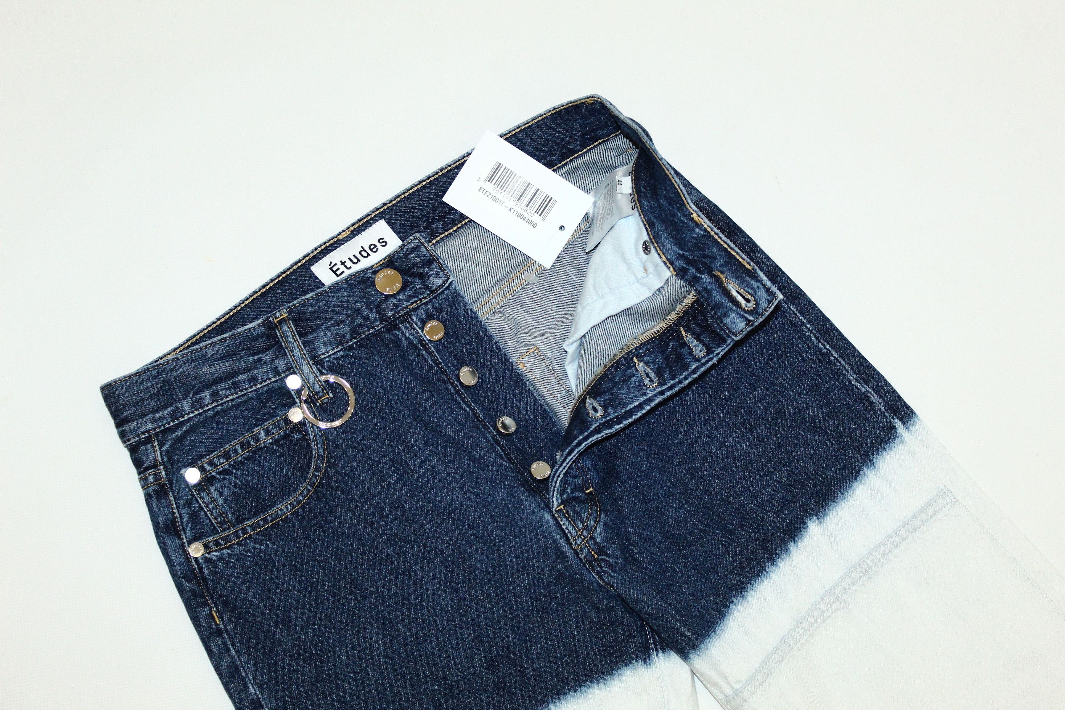 Etudes 💥Etudes Bleached Fabric Corner Relaxed Fit Jeans Size US 28 / EU 44 - 3 Thumbnail